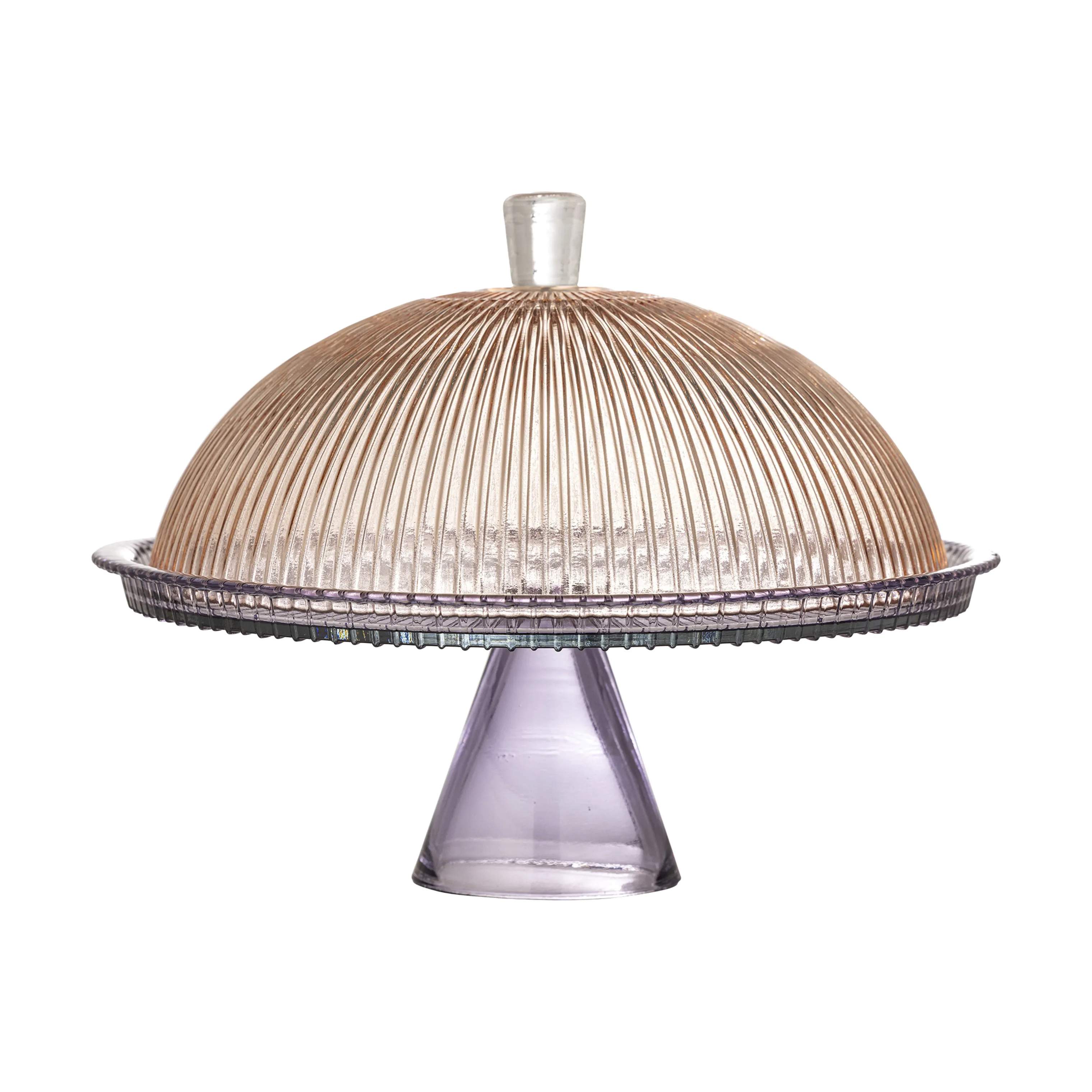 Bloomingville Lagkagefade Tayo Kagefad m/låg i Multifarvet, 1