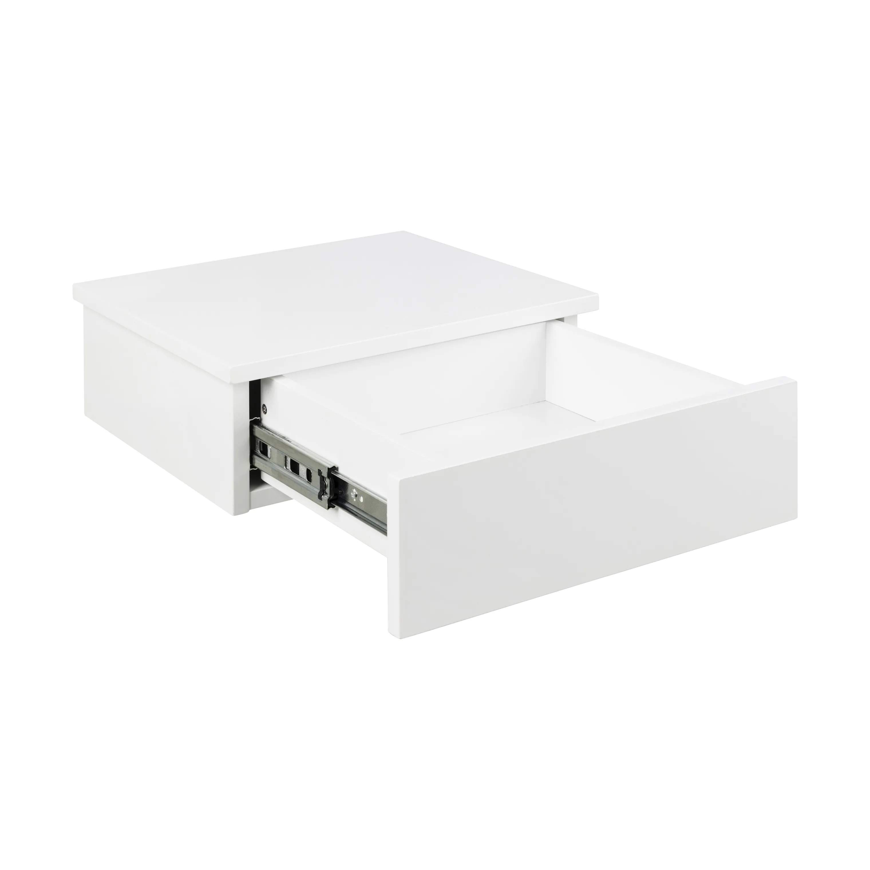 CASA Living Sengeborde Avignon Natbord i Hvid, 13 cm, 3