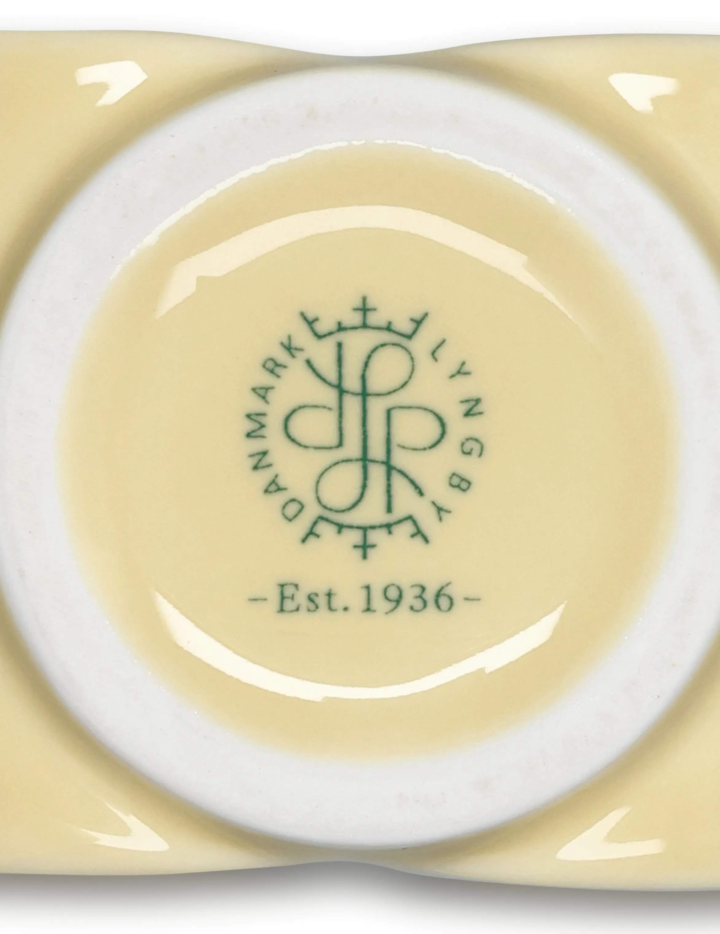 Lyngby Porcelæn Vaser Flower Vase -Smørblomst i Sand, 2