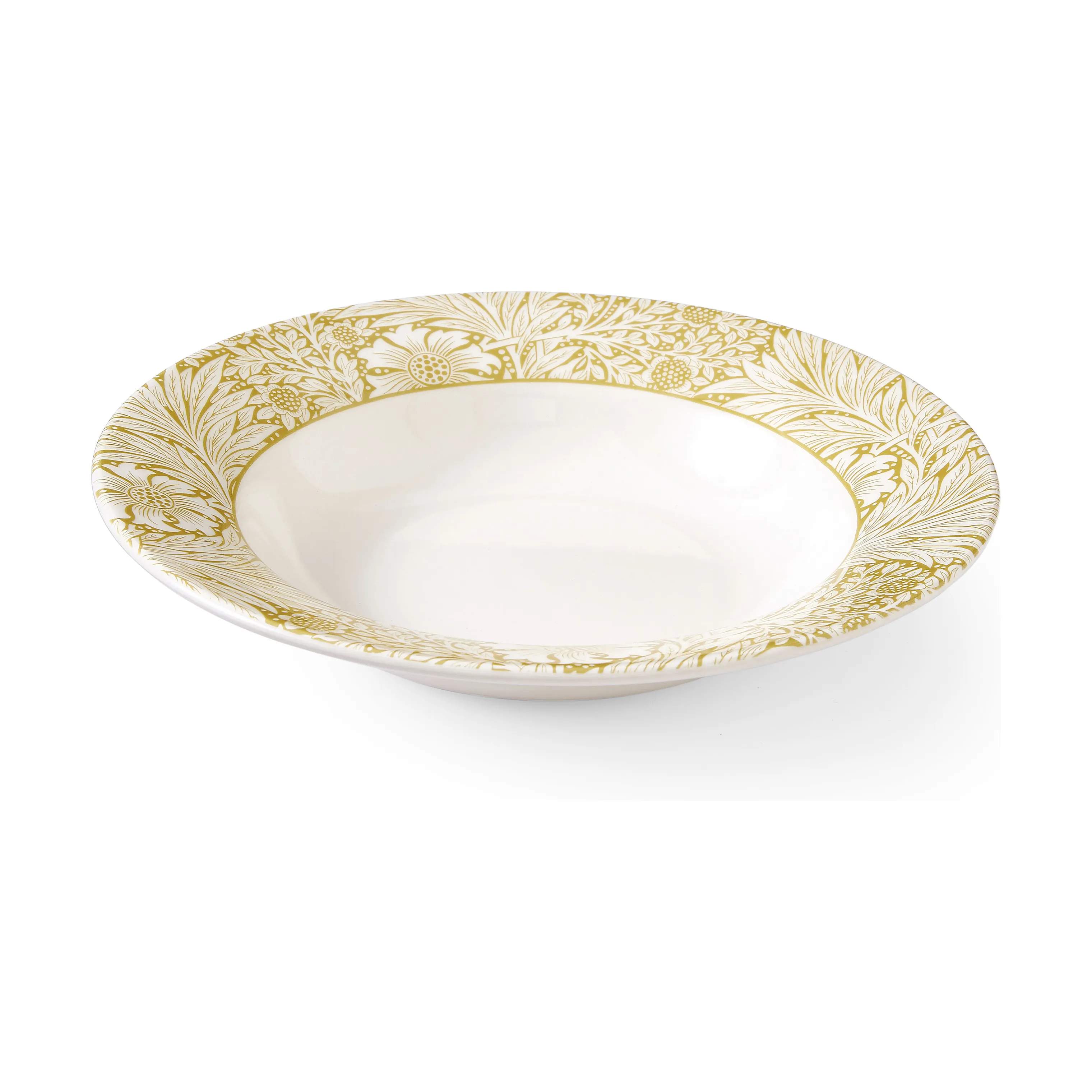 Spode Pastatallerkener Morris & Co Pastatallerken i Hvid/gul, 1