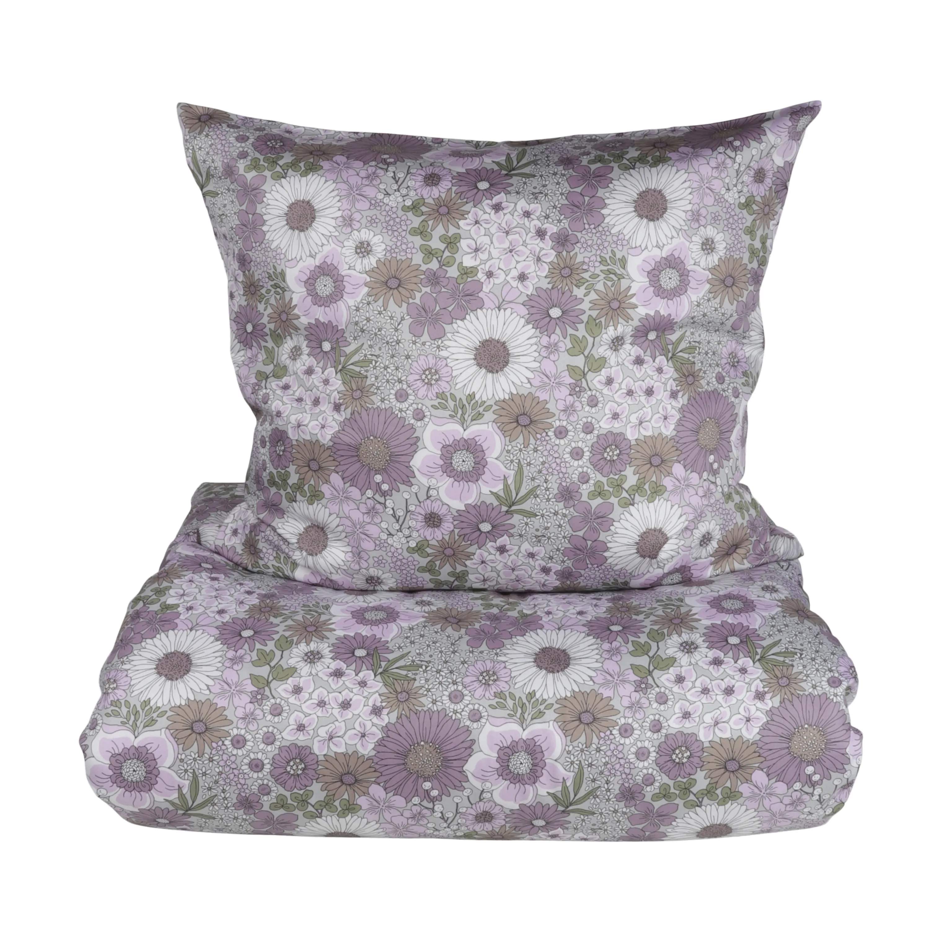 Sengesæt, lavendel, large
