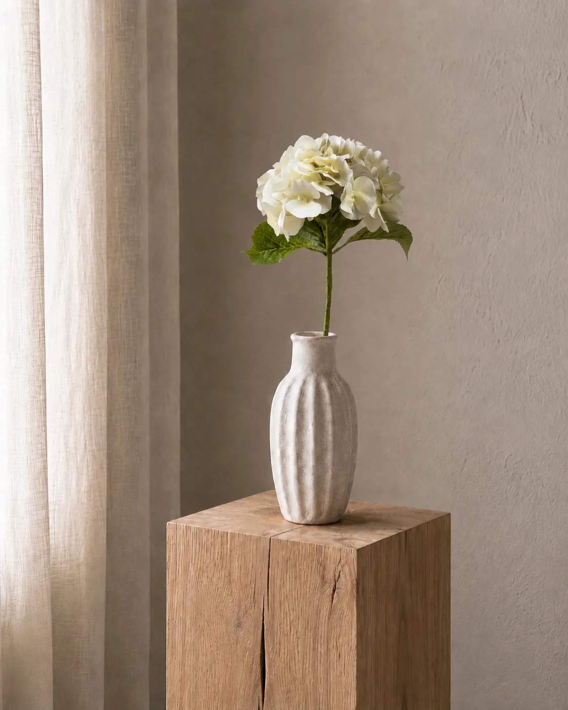 everbloom Kunstige blomster Artificial Flower Kunstig Blomst - Hortensia i Cream, 2