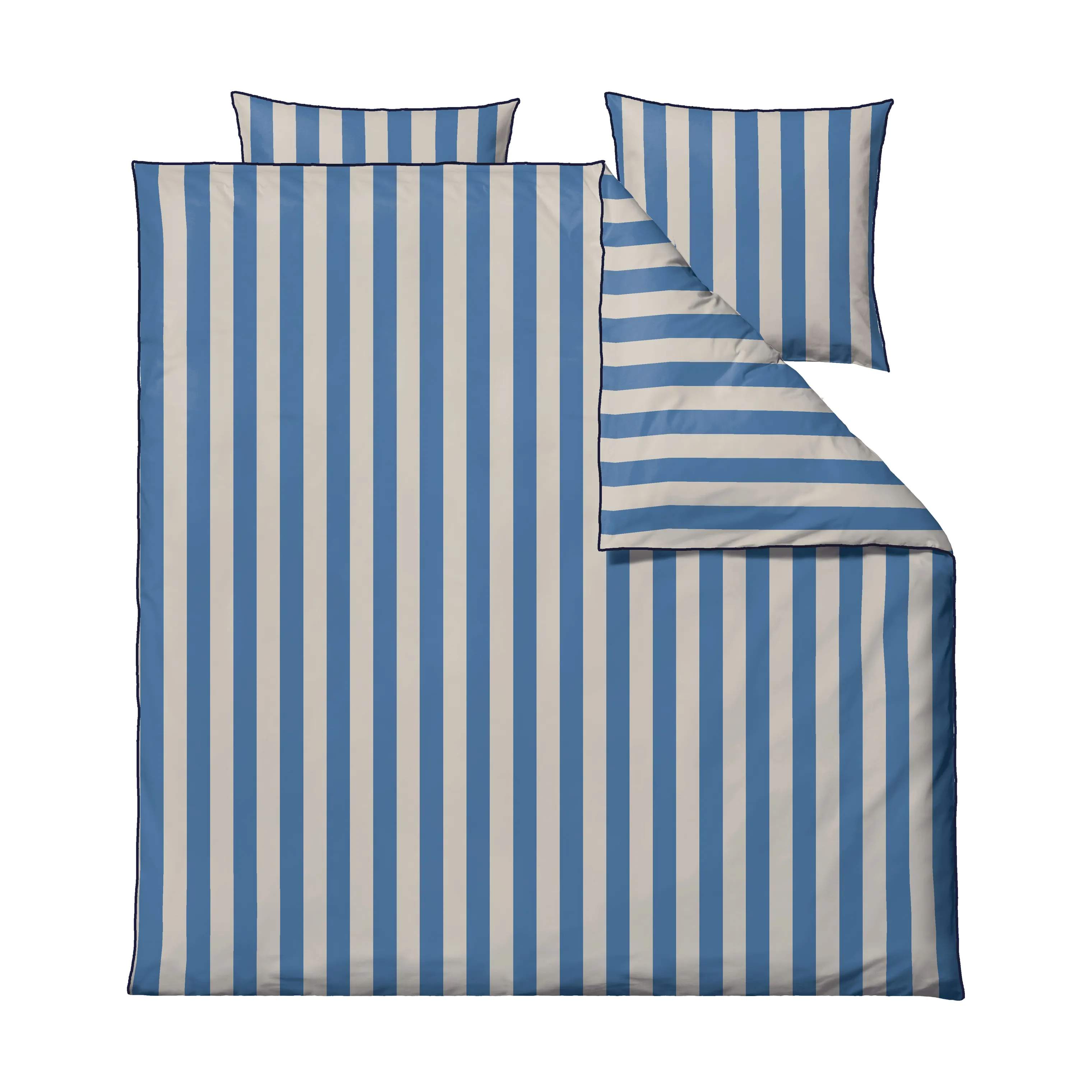 Södahl Sengetøj Ray Sengetøj i Blå, B200 x L220 cm, 1