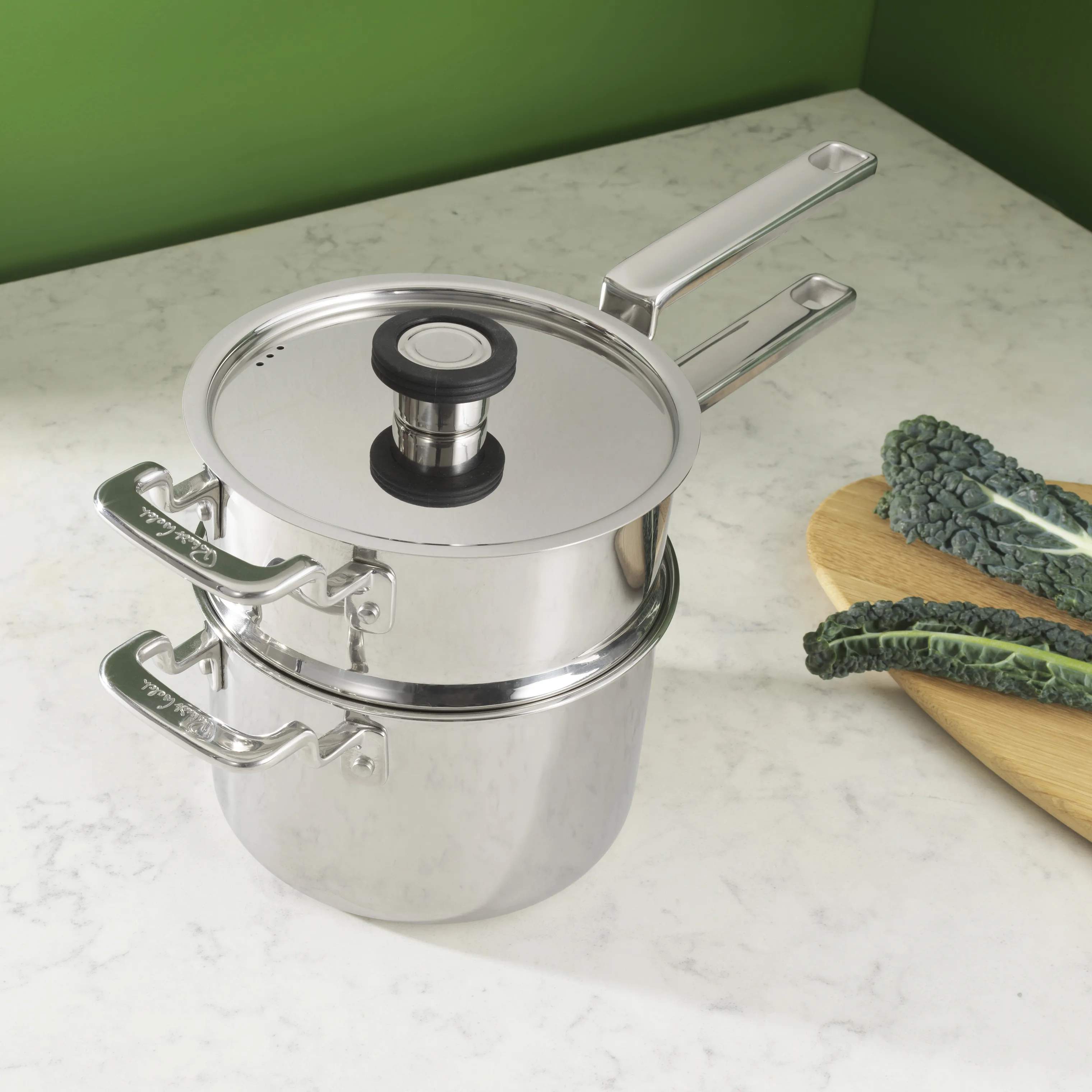 Robert Welch Tilbehør til gryder 316 Series Dampsæt - 2 stk. i 19,5 cm, 2