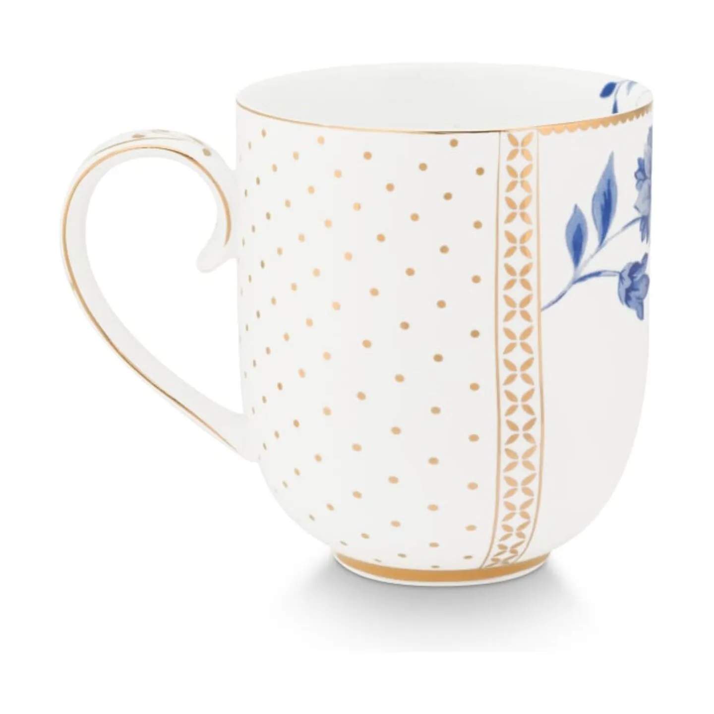 PIP Studio Krus og kopper med hank Royal Krus - 2 stk. i White, 3
