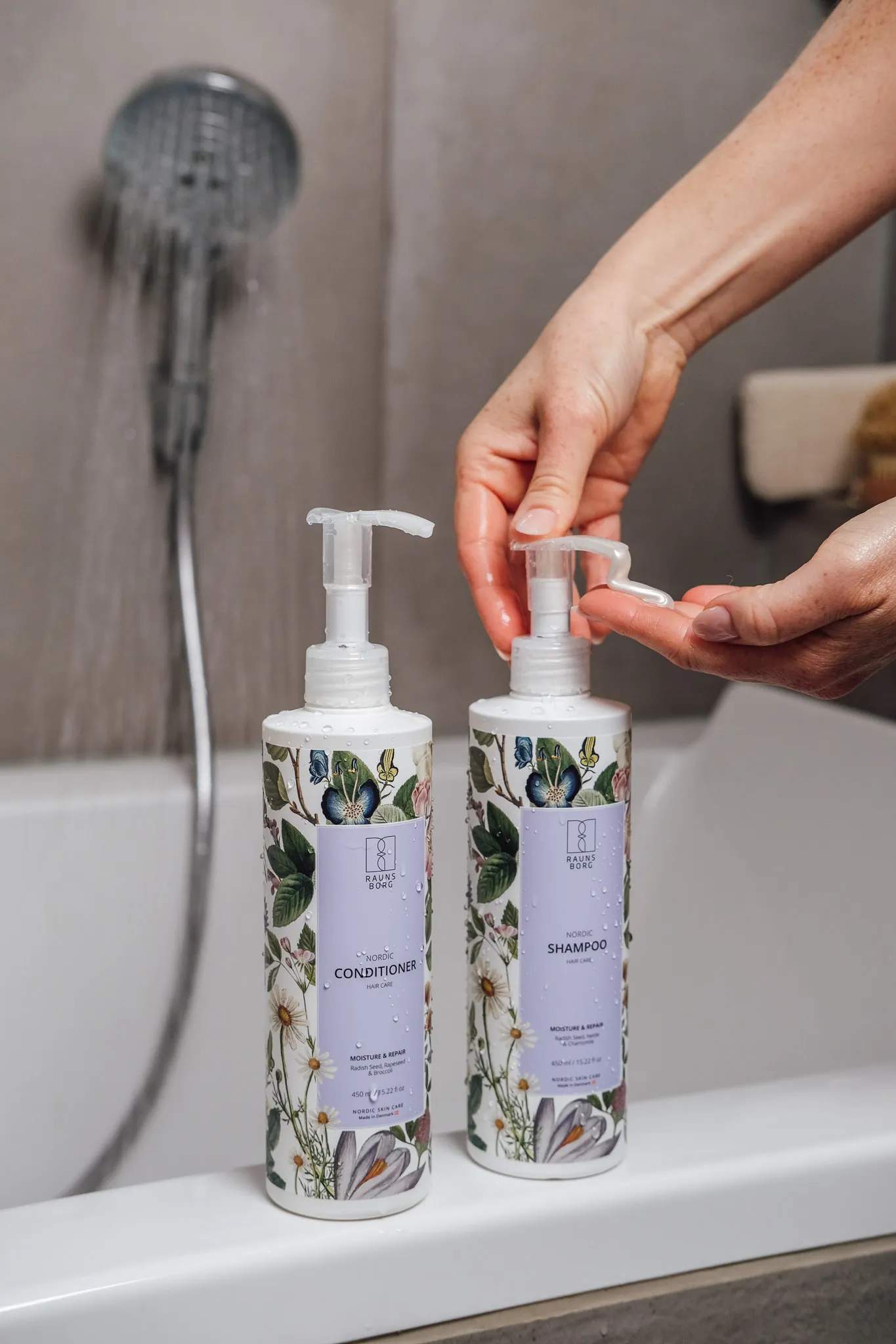 Raunsborg Shampoo og hårpleje Nordic Moisture & Repair Shampoo i Hvid, 4