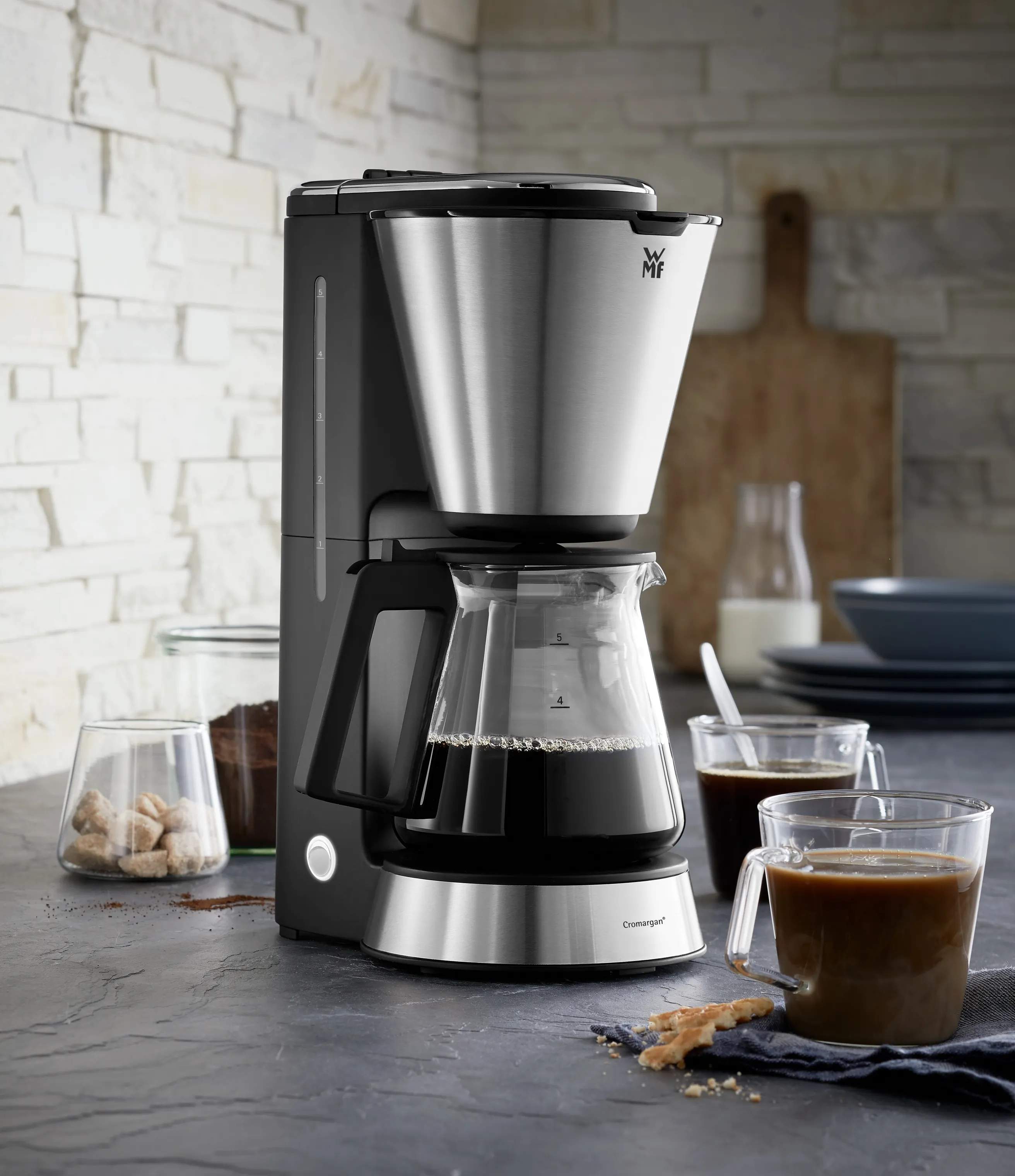 WMF Kaffemaskiner KitchenMinis Kaffemaskine i Sølvfarvet, 2