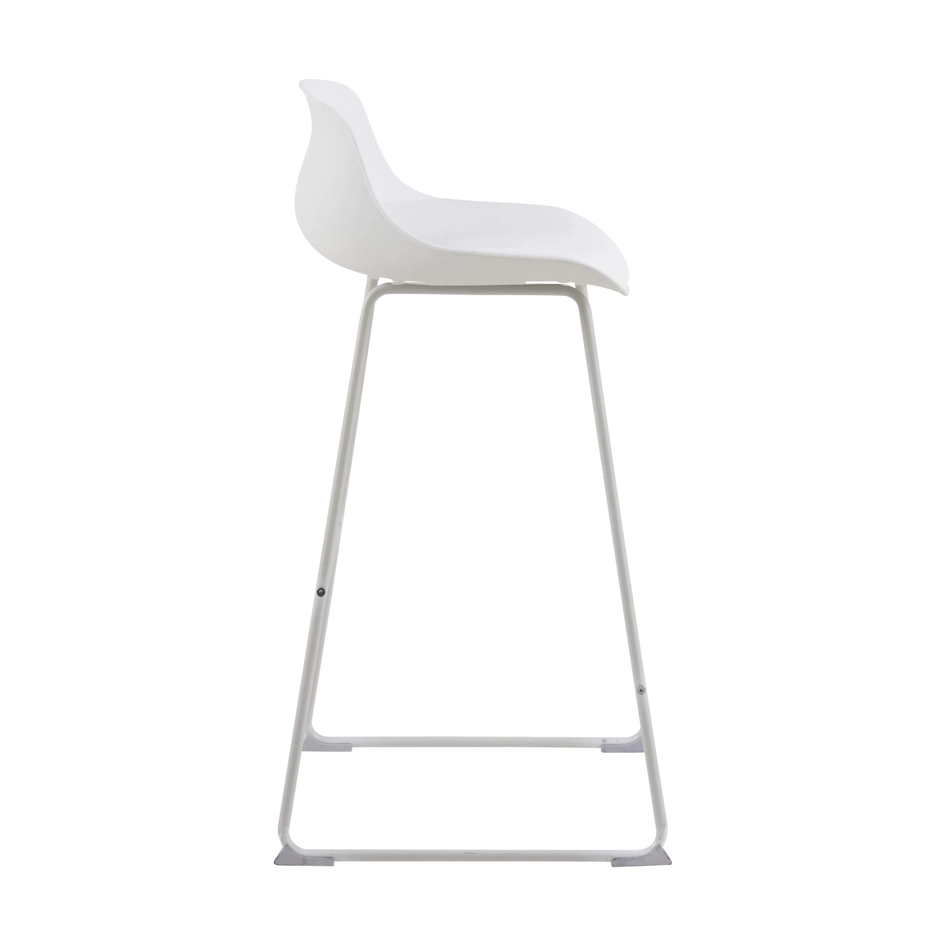 CASA Living Barstole Tina Barstol - 2 stk i Hvid, H94 x B43 cm, 4