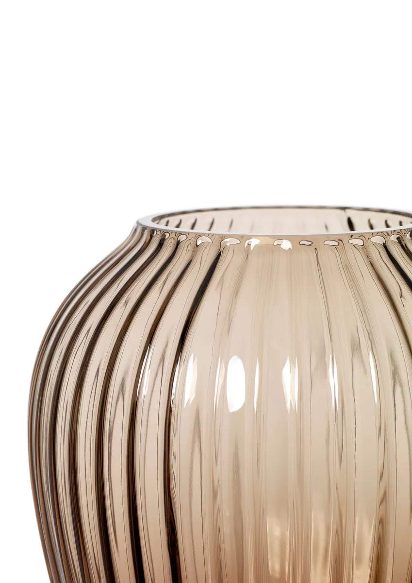 Kähler Vaser Hammershøi Vase i valnød, 18,5 cm, 2
