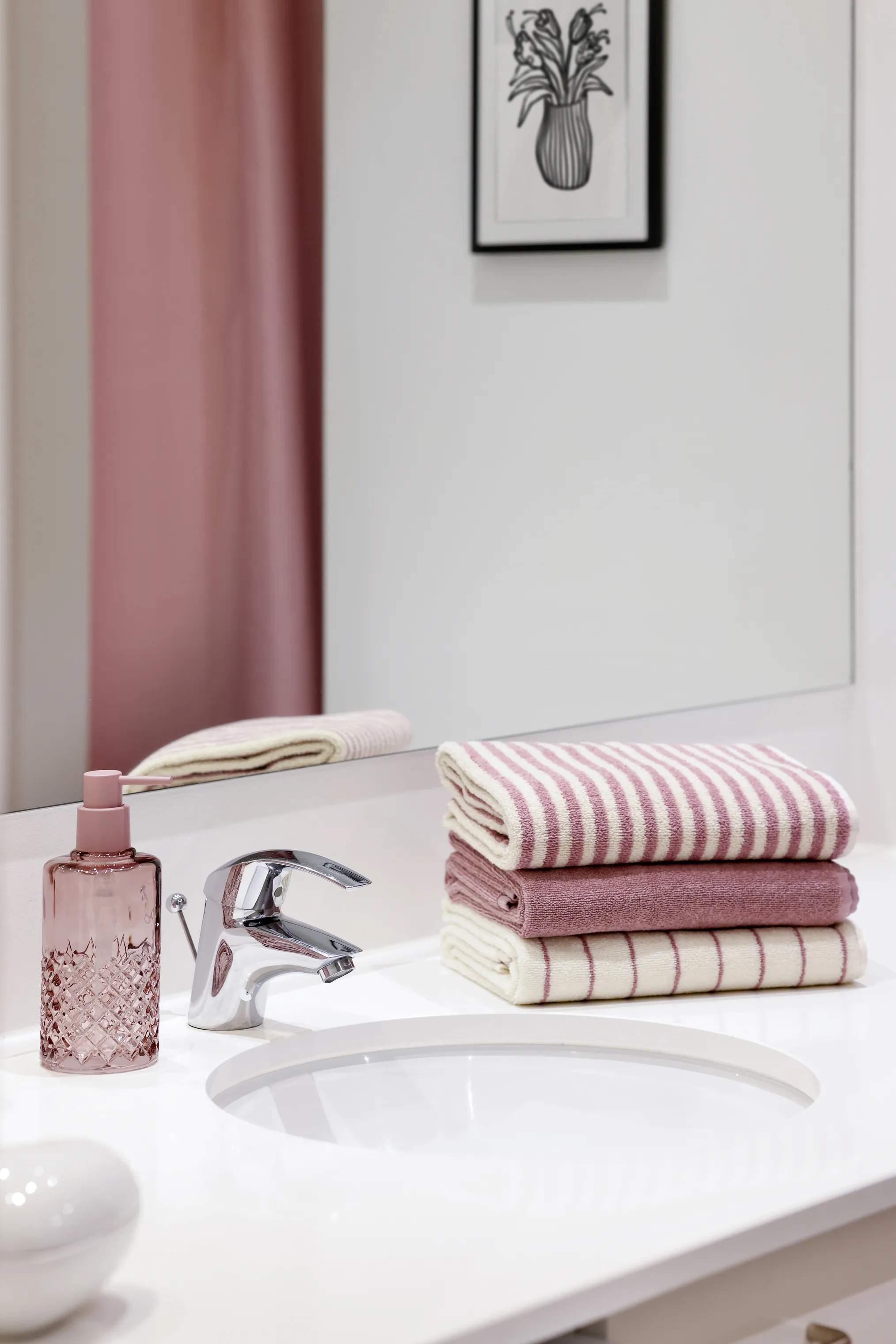 CASA Living Sæbedispensere Sæbedispenser m. facetslibning i Rosa, 2