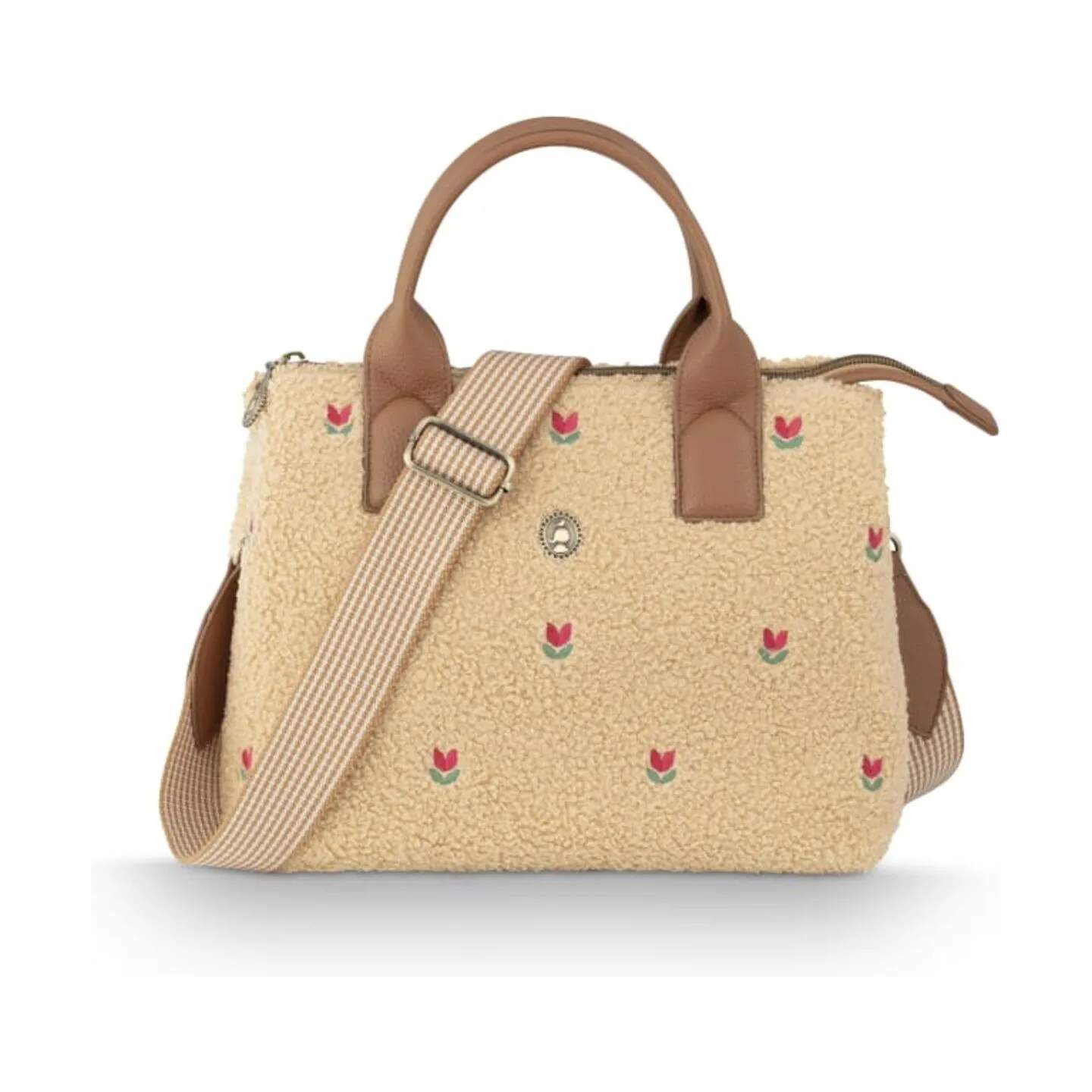 PIP Studio Øvrigt interiør Fia Teddy Håndtaske i Beige, 1