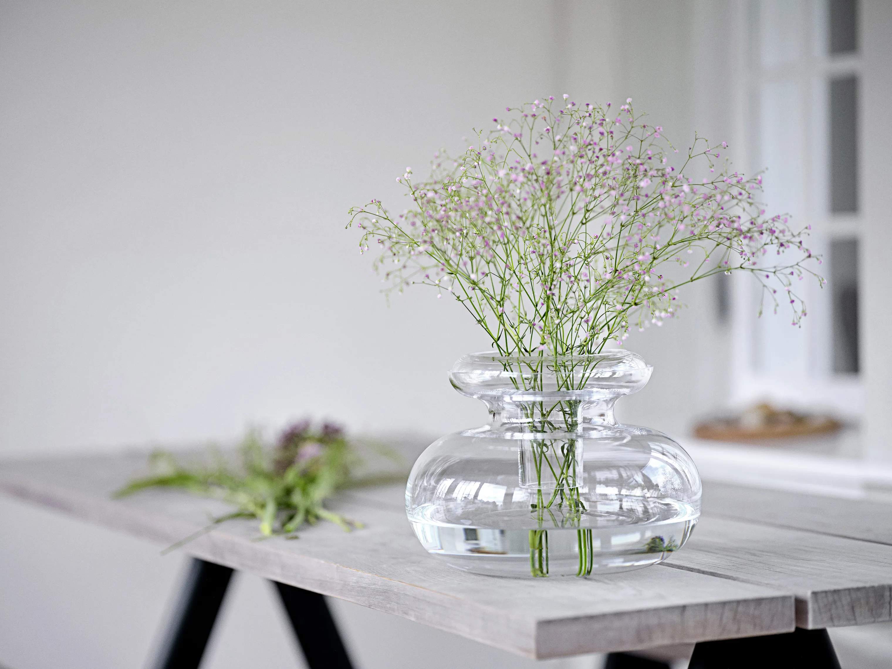 Zone Vaser Inu Vase i Pure clear, 33 cm, 2