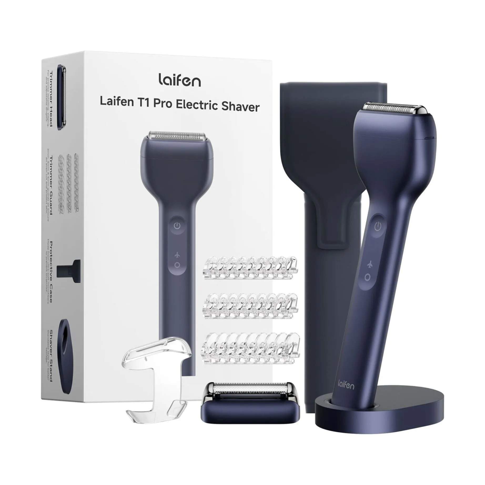 Laifen Barbermaskiner T1 PRO Barbermaskine i Blå, 1