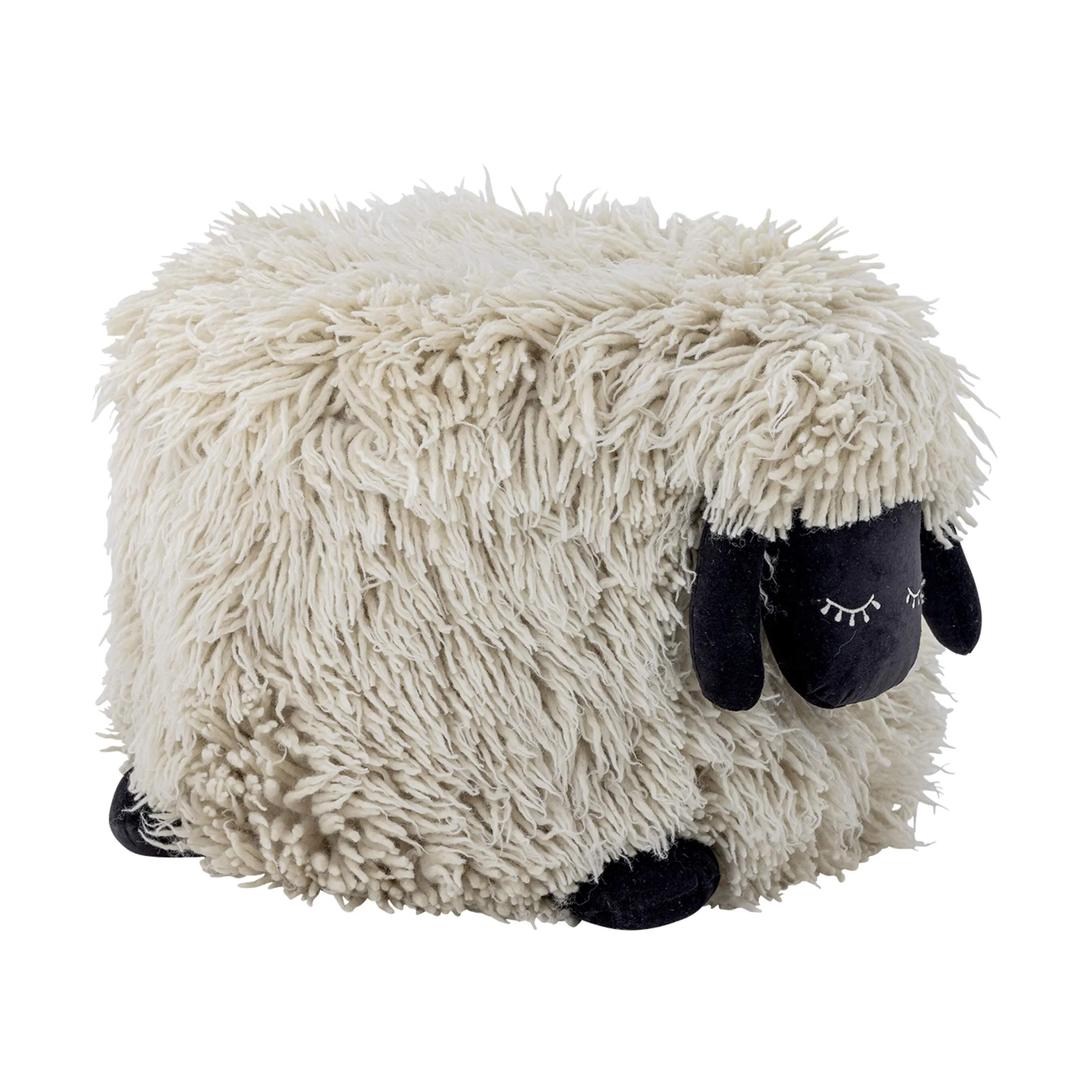 Bloomingville Mini Puffer Dolly Puf i Hvid, 4