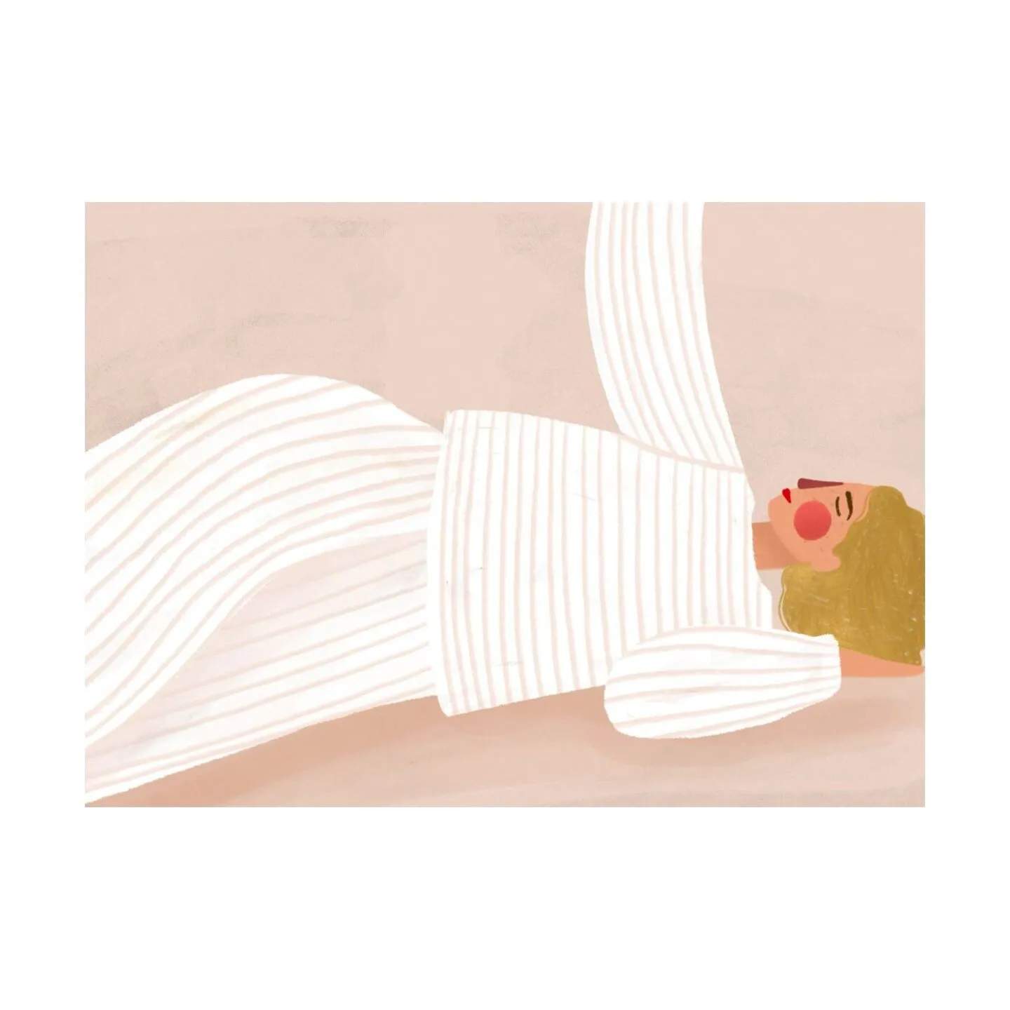 Poster&Frame Plakater Plakat - Women in the white i B21 x L29,7 cm, 1