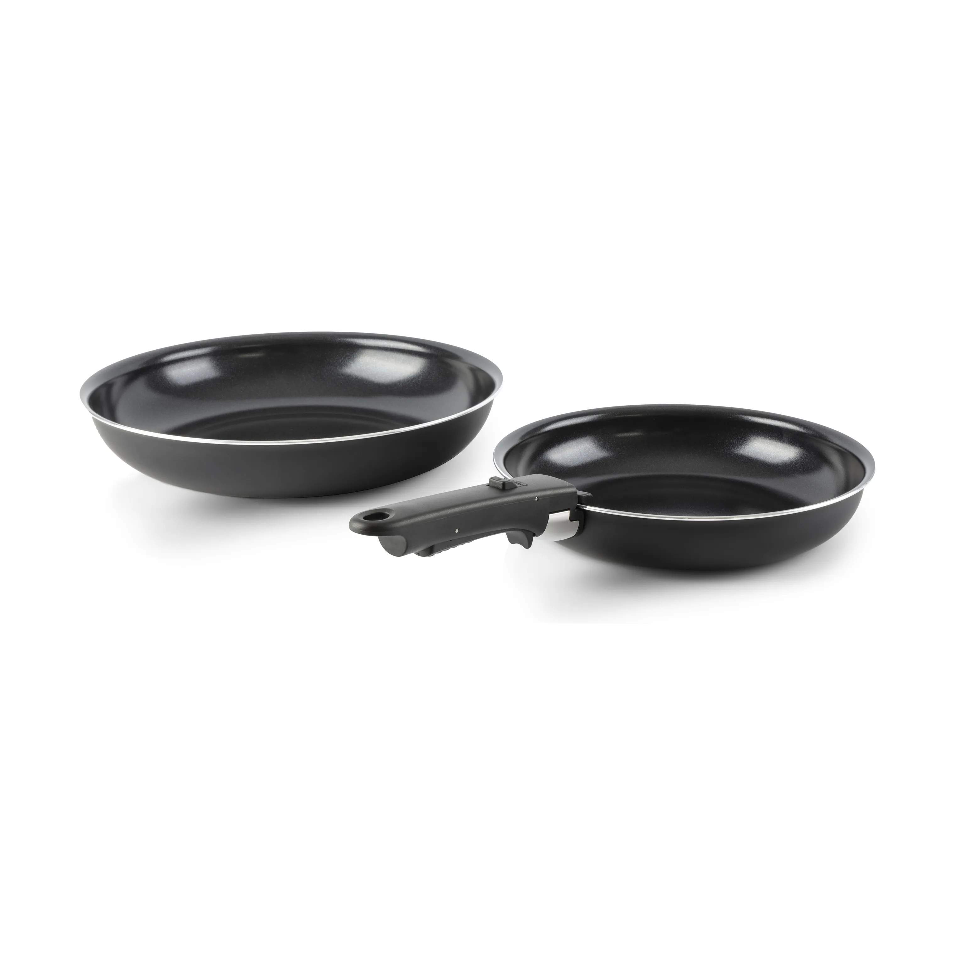 Cook & Baker Stegepander Pandesæt - 2 dele i sort, 1