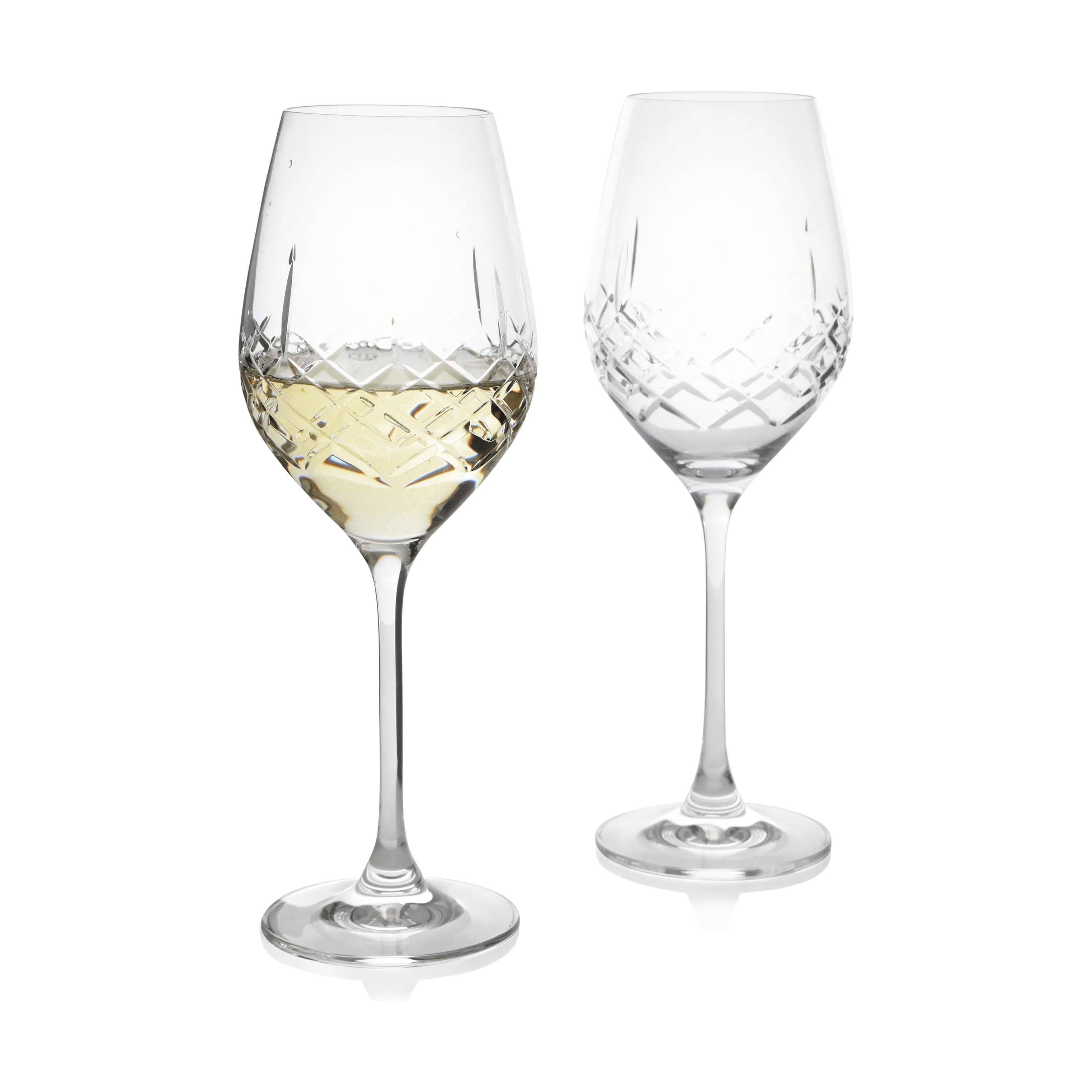 erik bagger a/s Hvidvinsglas XO Hvidvinsglas - 2 stk. i Klar, 36 cl, 1