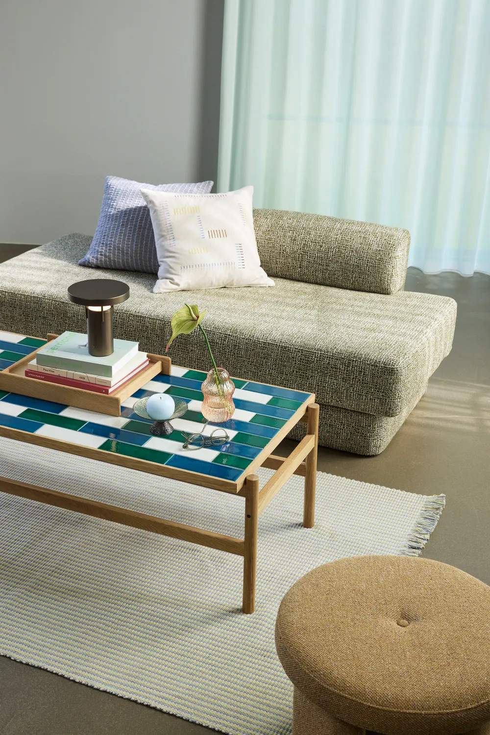 Hübsch Sofaer Paza Sofa i Lysegrøn, 4