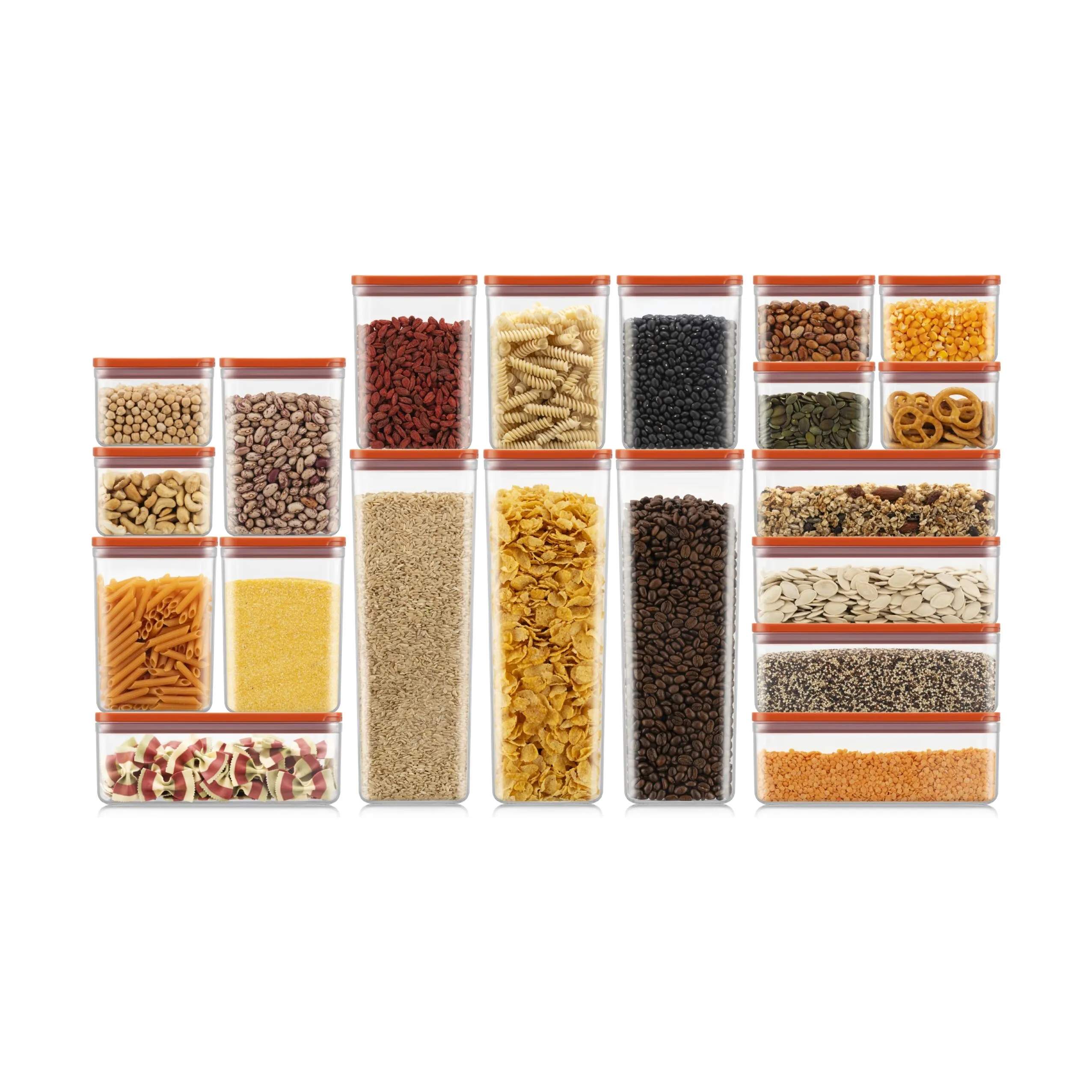 Bodum Opbevaringsbokse Canteen Opbevaringsglas - 20 stk. i Lava Fall, 20 stk., 1