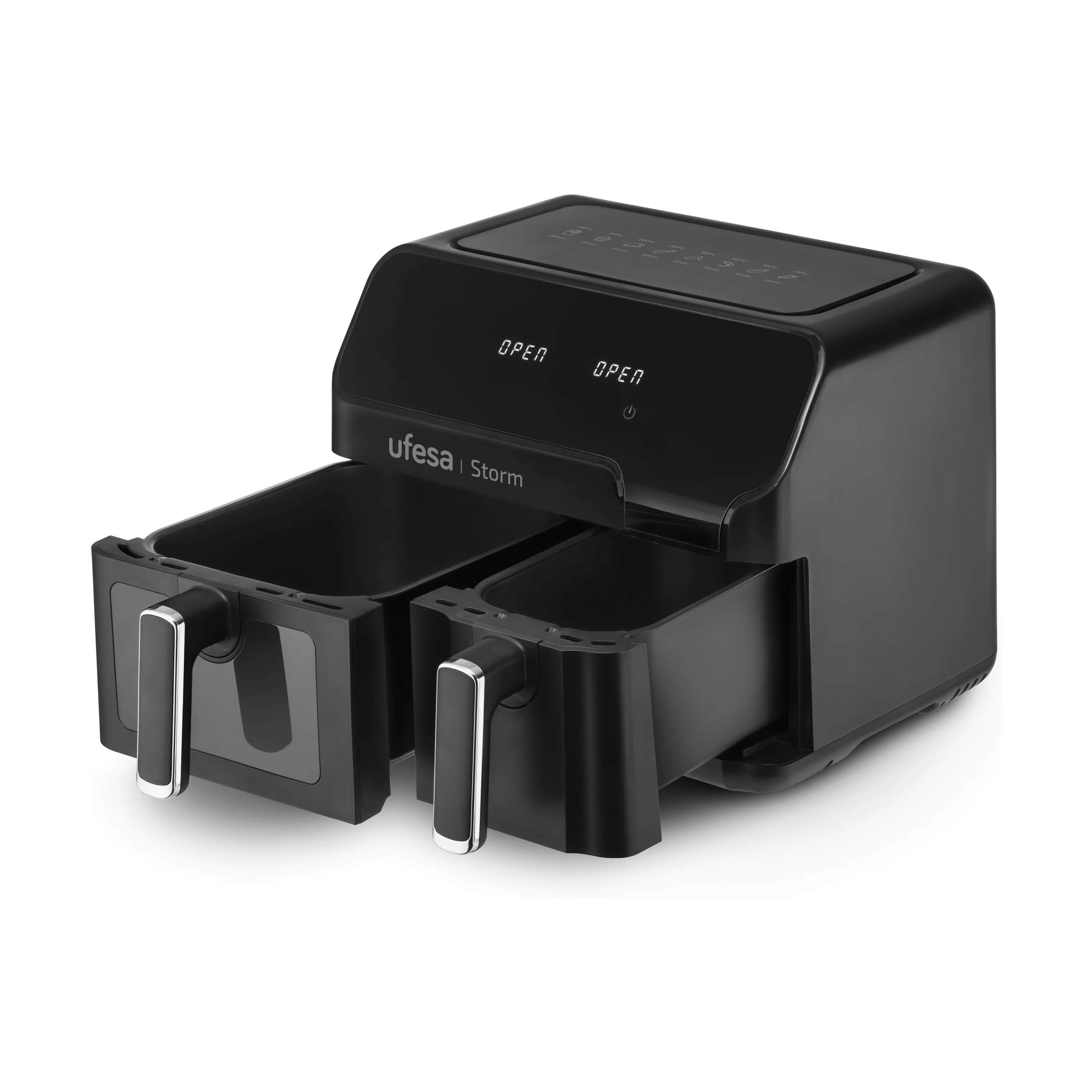 Storm Double Airfryer, sort, large