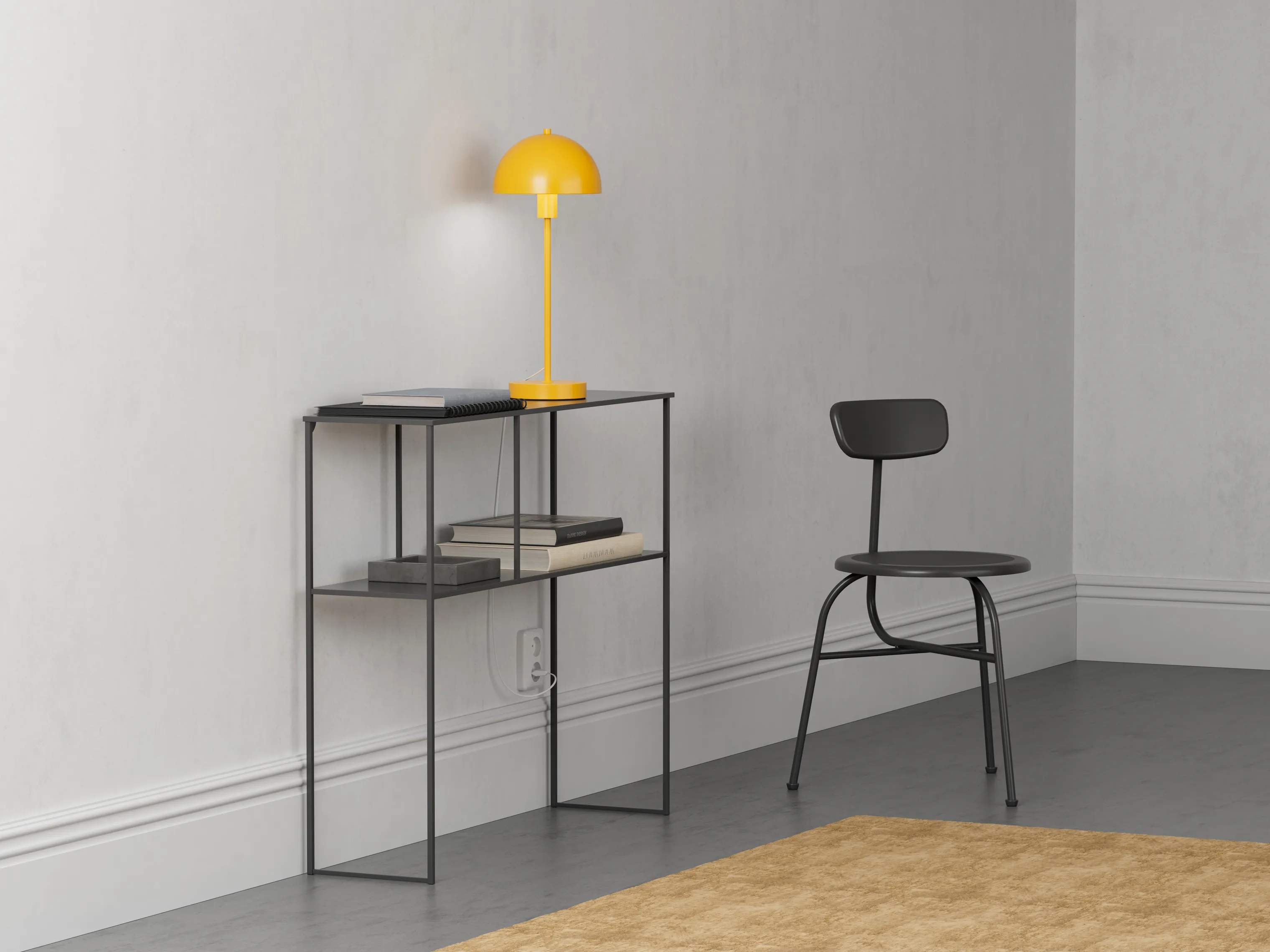 Herstal Bordlamper Vienda Bordlampe i Mango Yellow, 47,5 cm, 2
