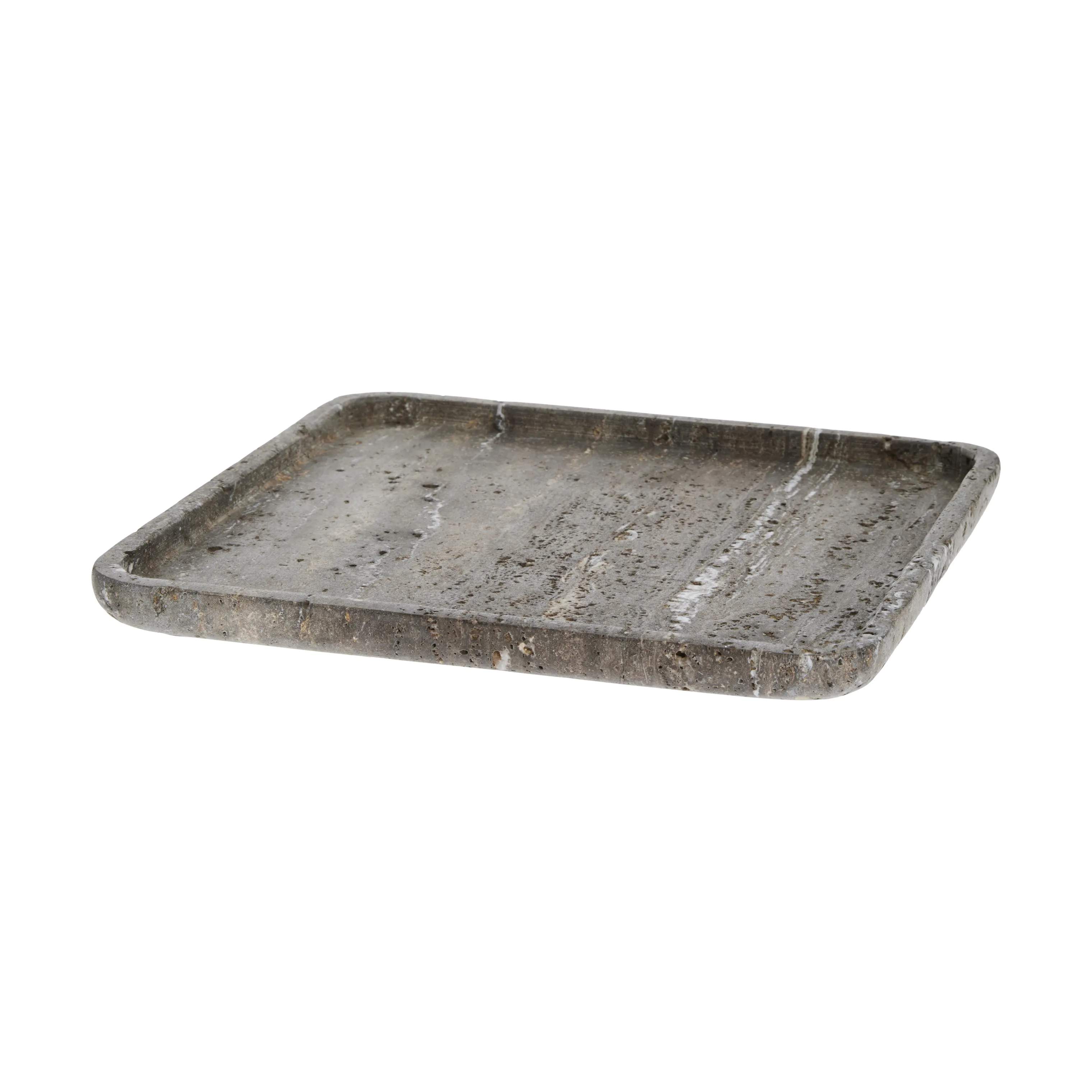 Lene Bjerre Serveringsfade Elina Fad i brun, B25 x L25 cm, 1