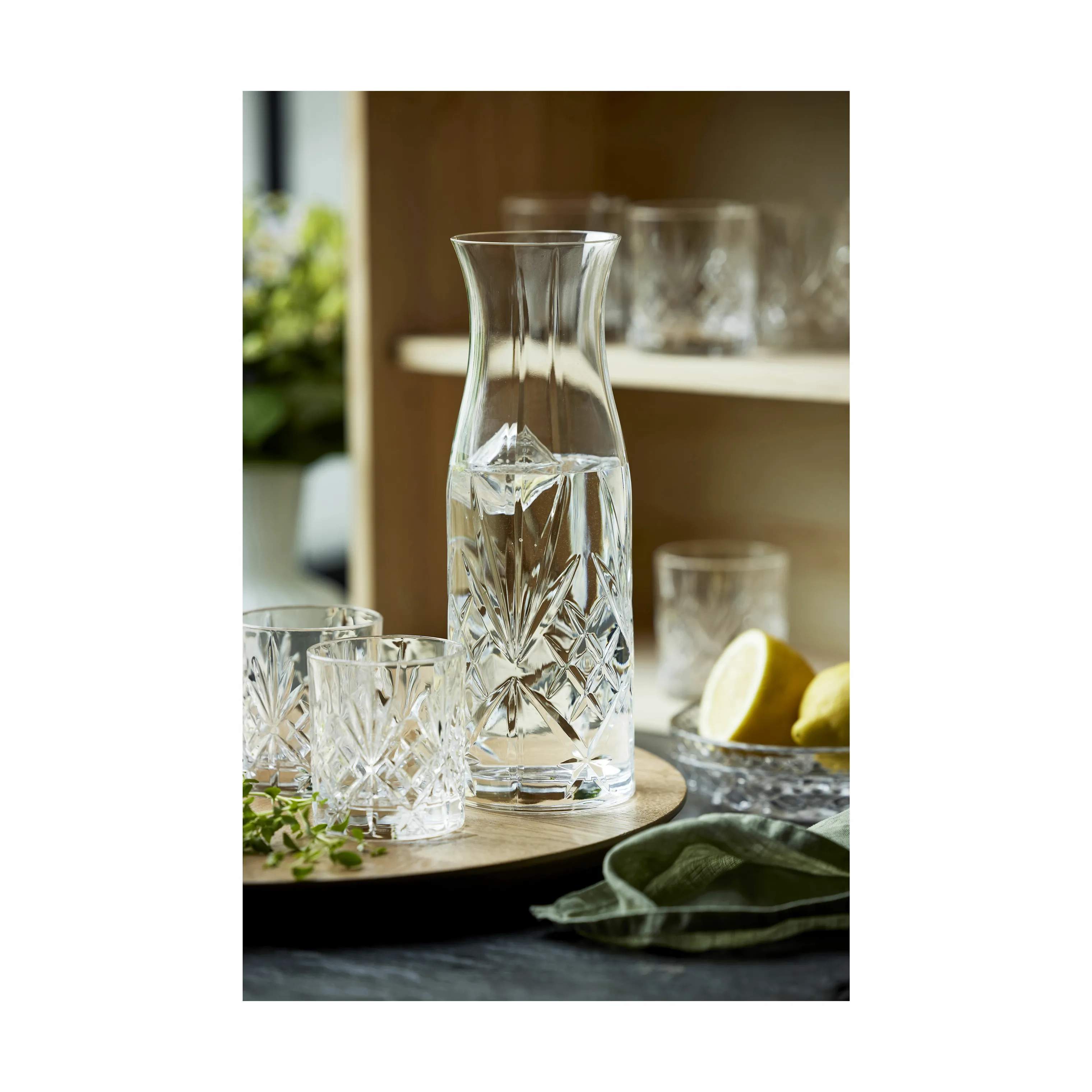 Lyngby Glas Vandglas Melodia Vandglas - 6 stk. i Klar, 5