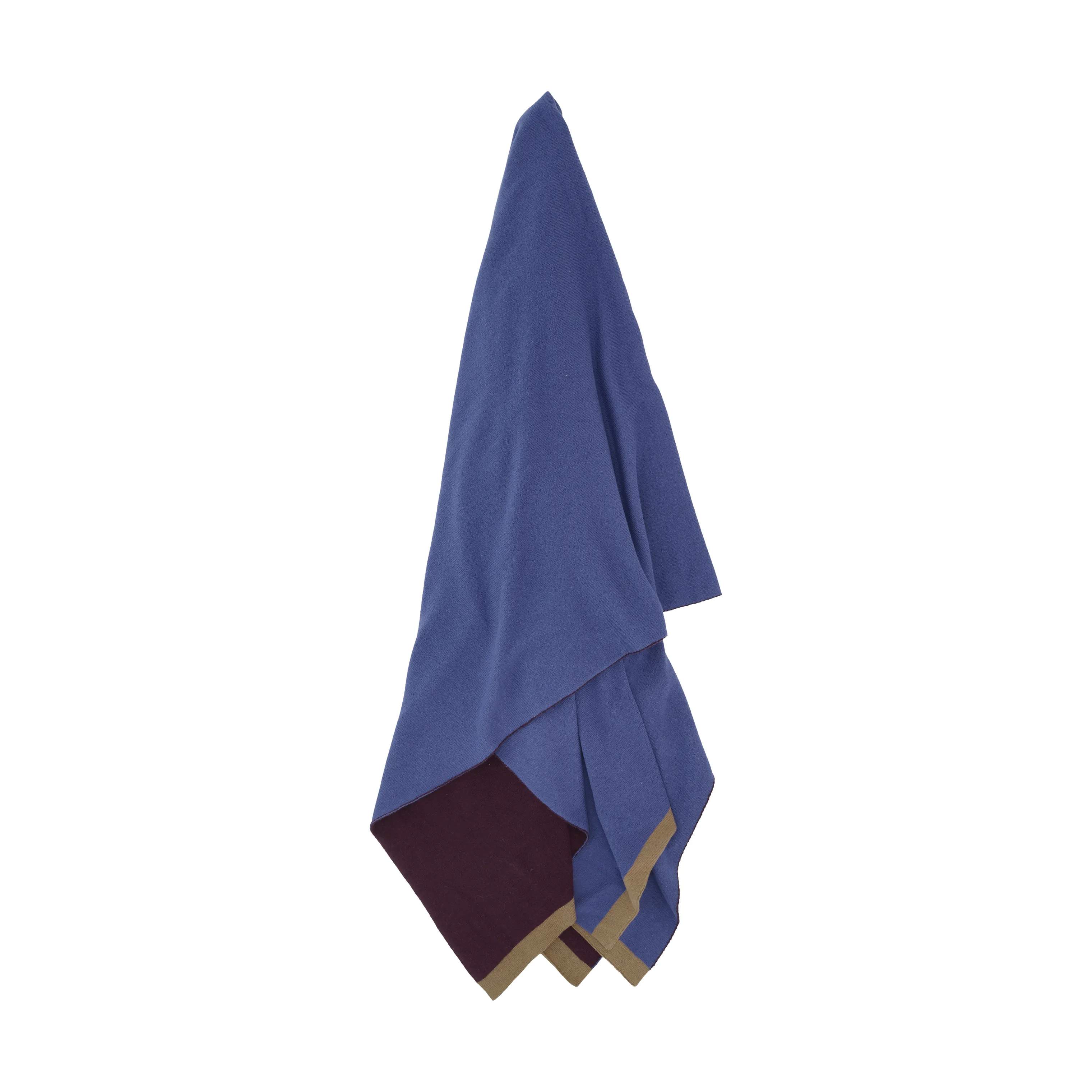 Södahl Plaider Impression Plaid i Royal Blue, 3