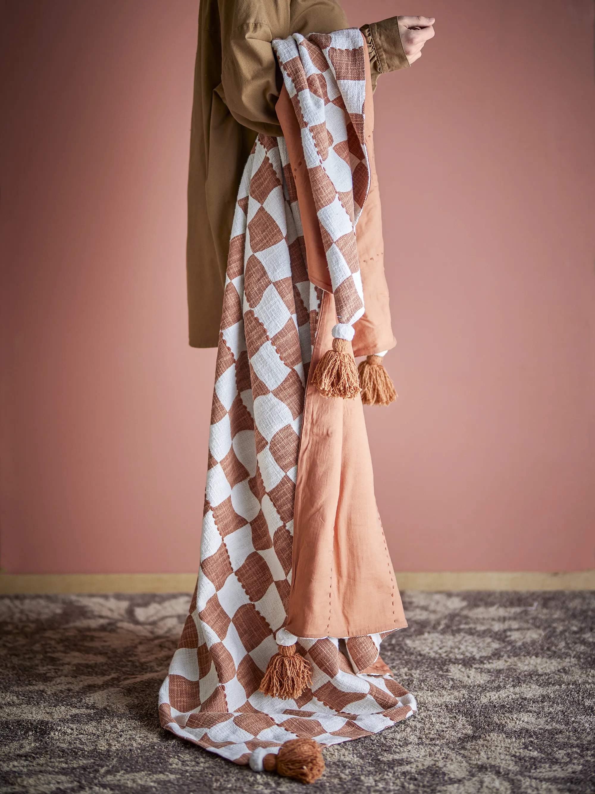 Creative Collection Plaider Chola Plaid i Brun, 2