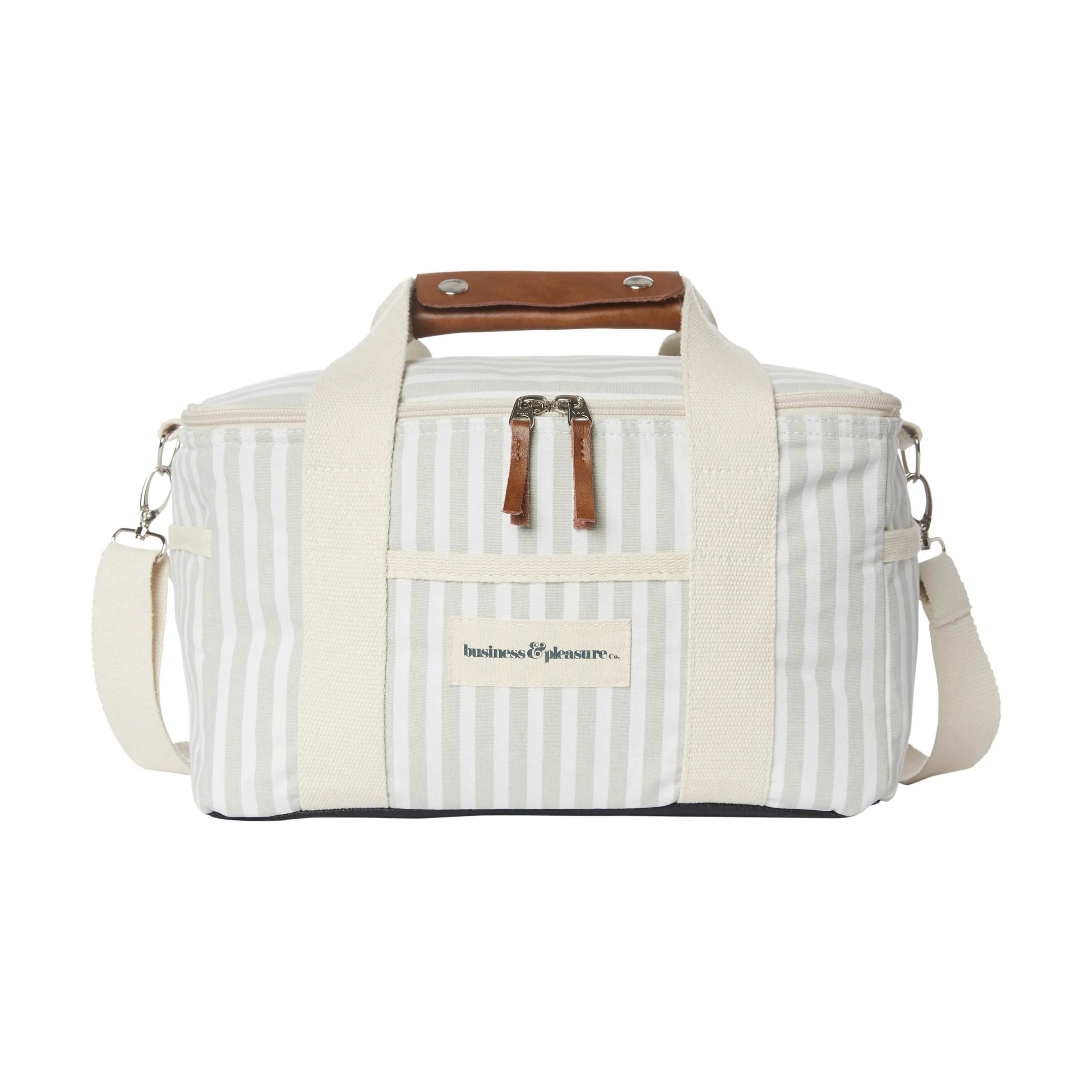 Køletaske, laurens sage stripe, large