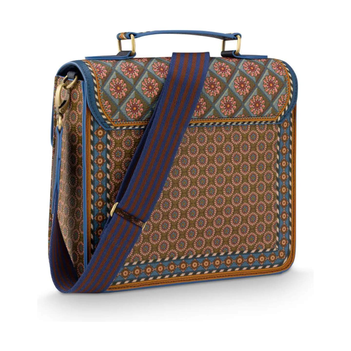 PIP Studio Øvrigt interiør Frances Crossbody Taske i Blue, B21,5 x L25 cm, 4