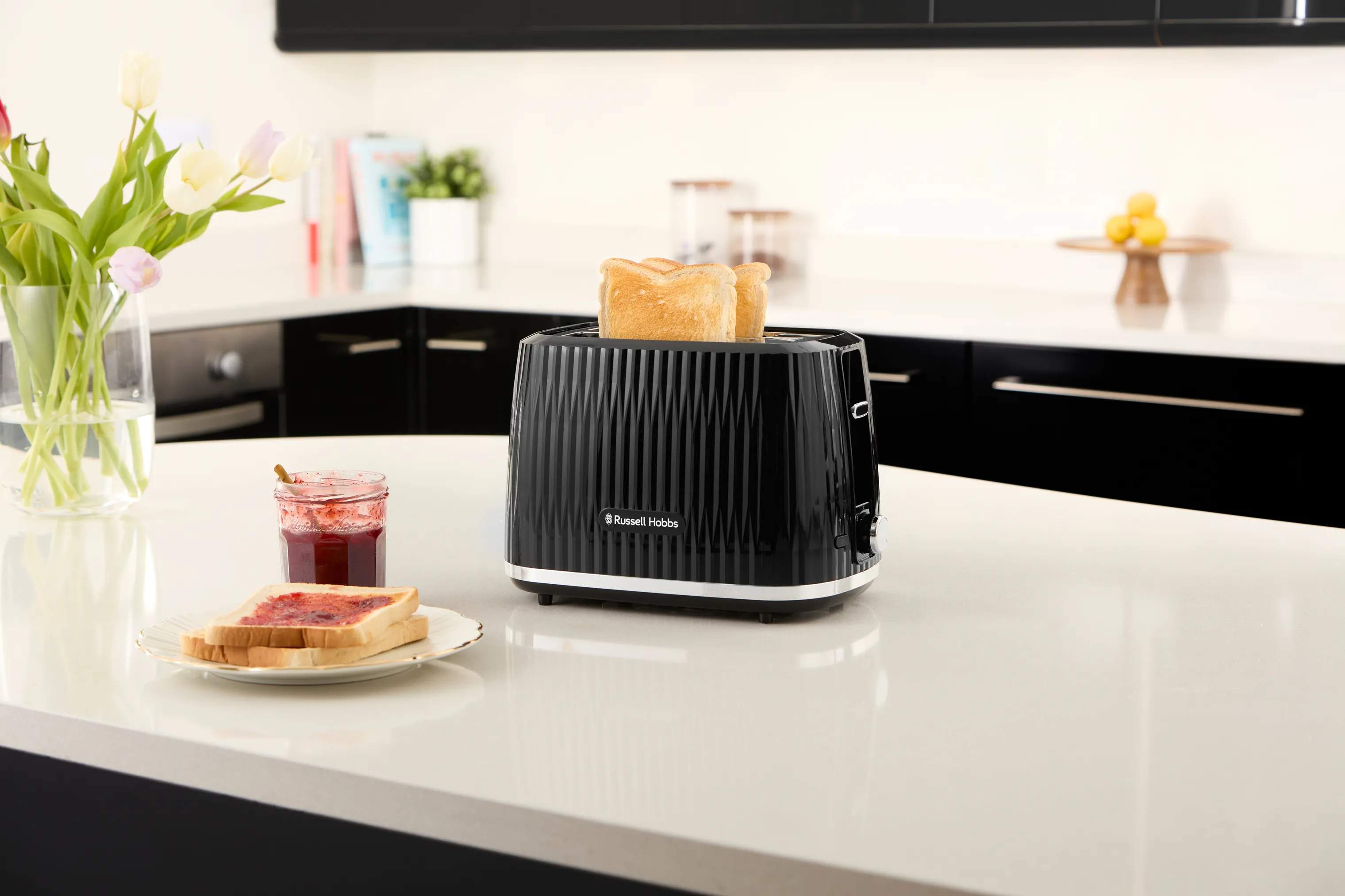 Russell Hobbs Brødristere Eden Brødrister i sort, 2