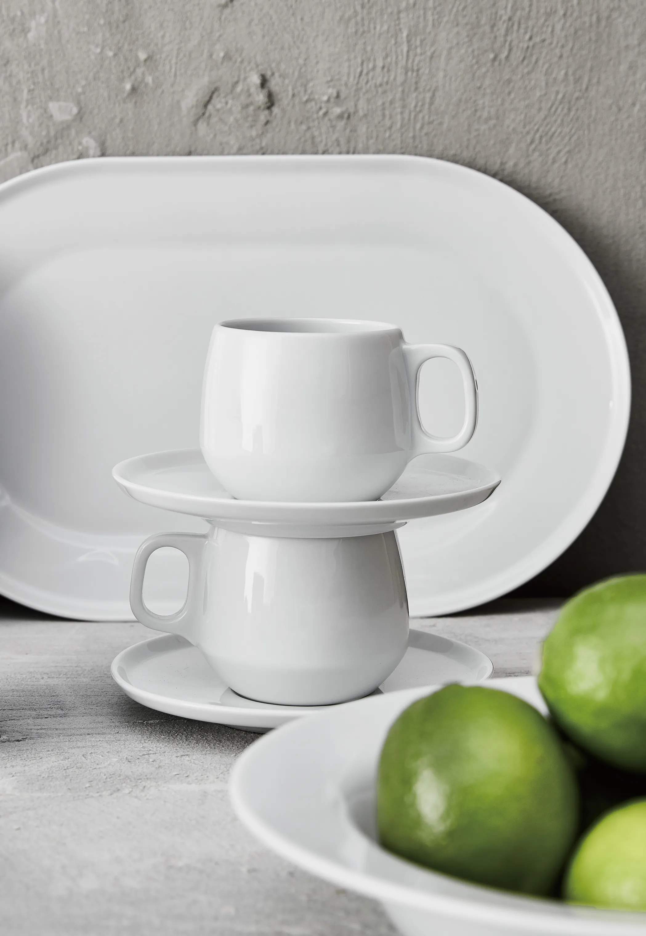 Aida Serveringsfade Enso Fad i Hvid, 0 cm, 2