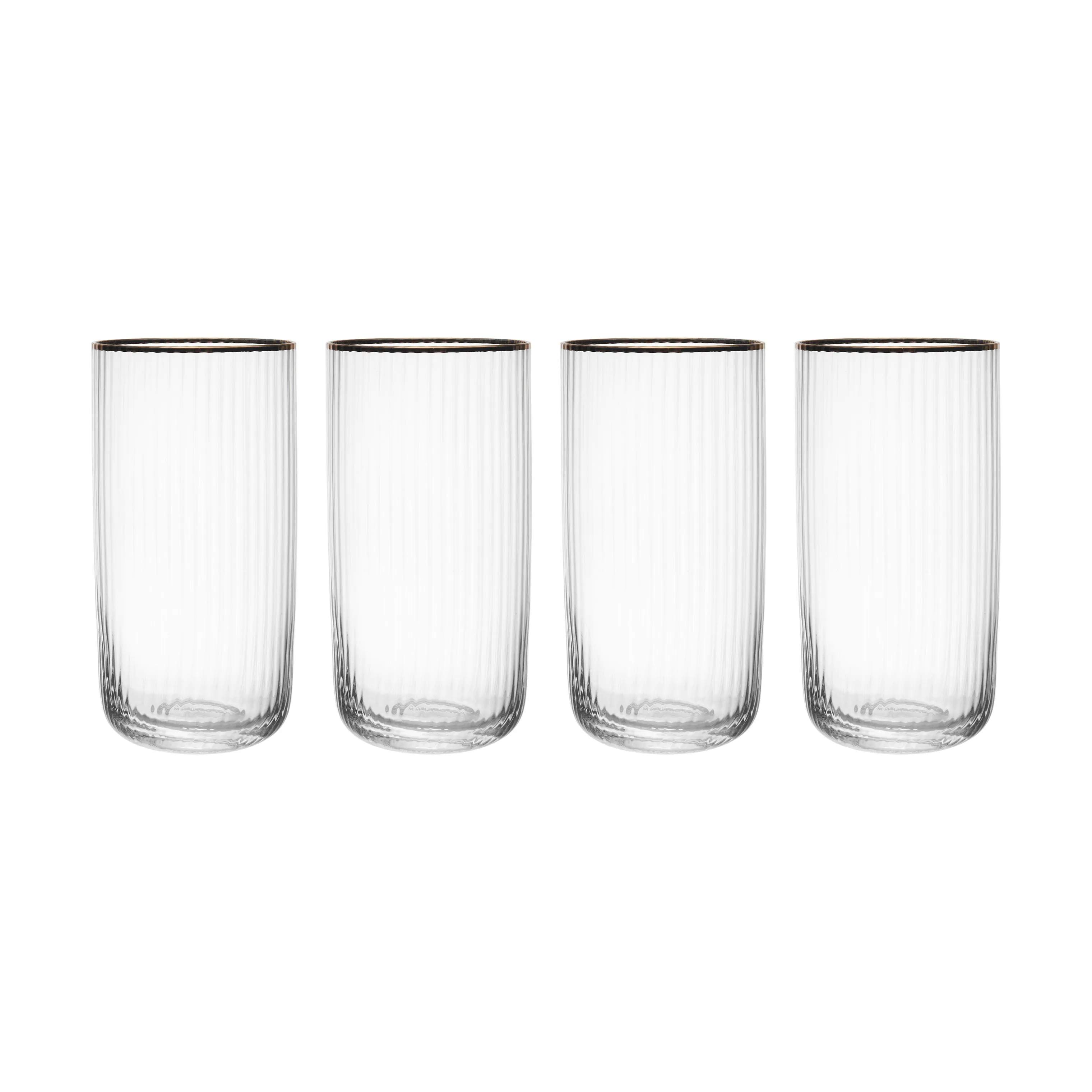 Mikasa Highball glas Sorrento Highball Glas - 4 stk. i Klar, 1