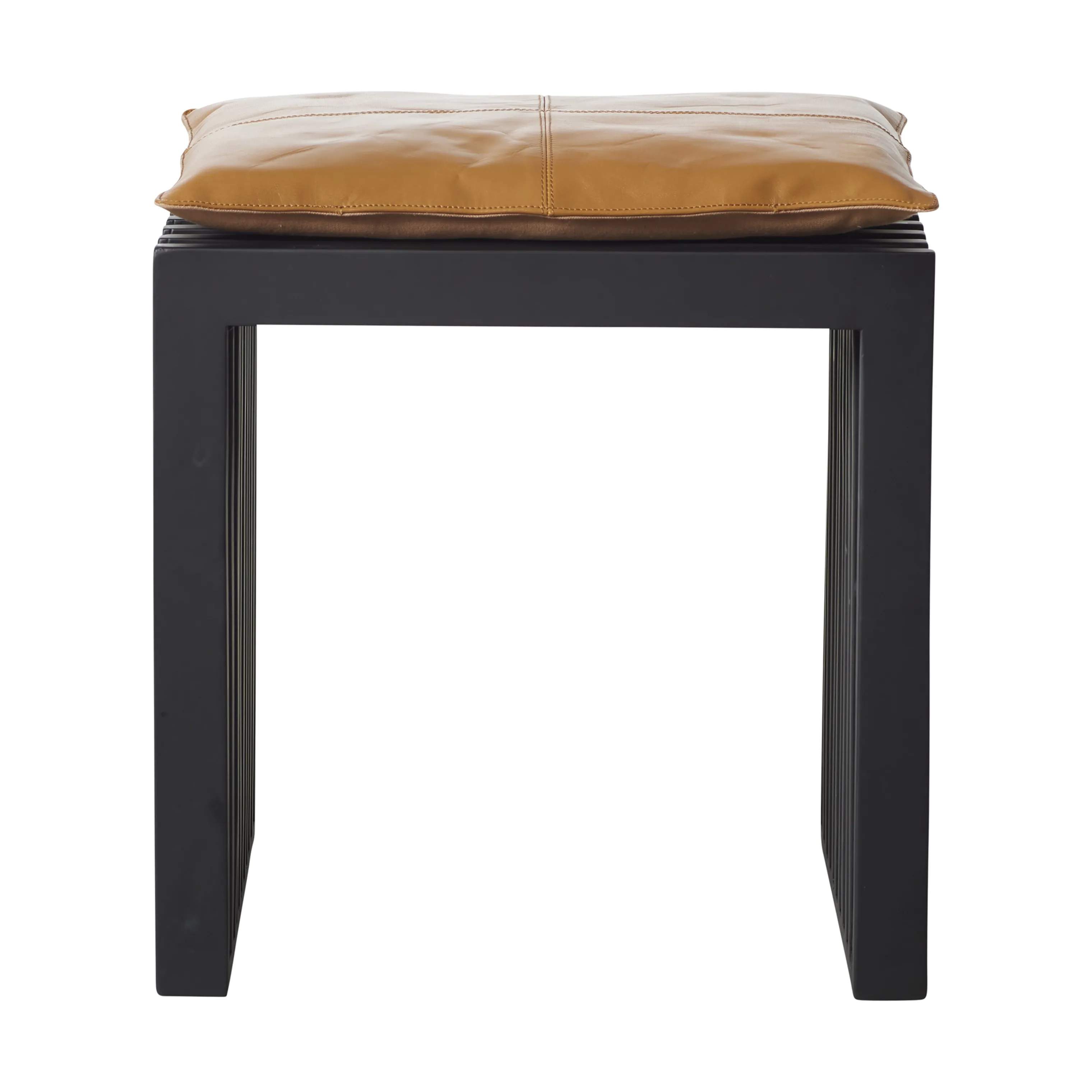 cinas Skamler Rib Skammel inkl. brun hynde i Sort/brun, 4