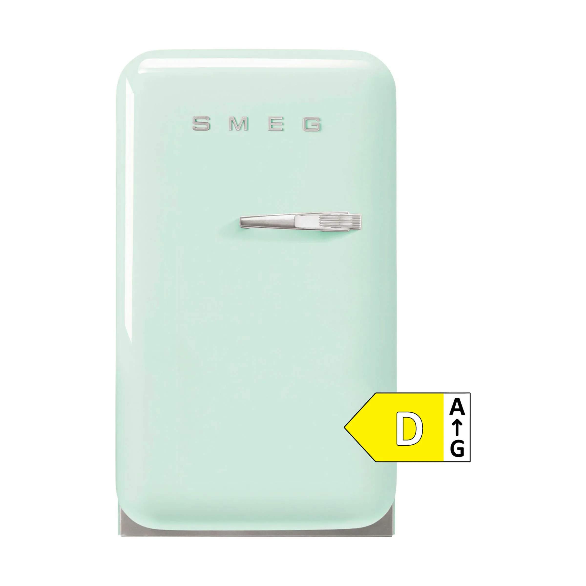 50's Style Minikøleskab, pastelgrøn, large