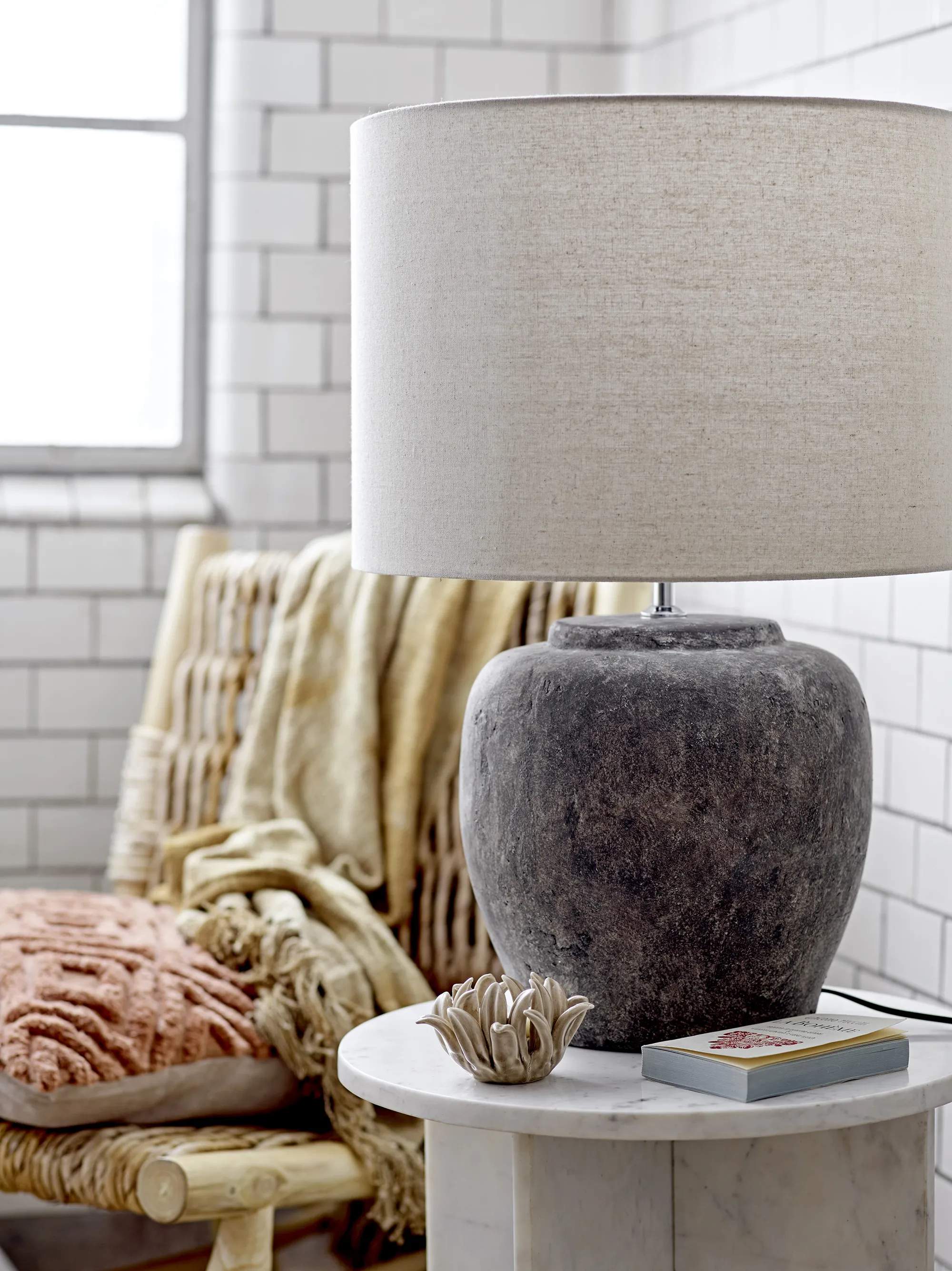 Bloomingville Bordlamper Isabelle Bordlampe i Natur, 2