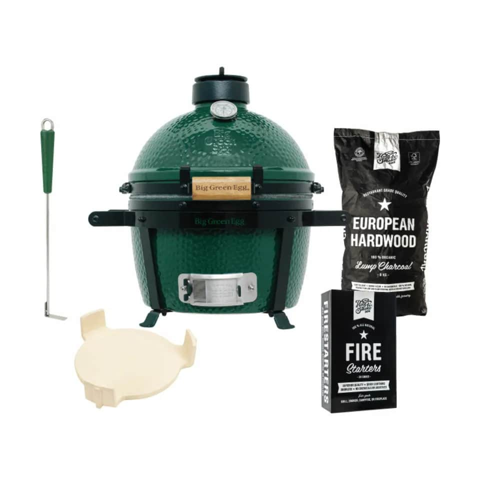 Kulgrill Basic Pakke - 5 dele, grøn, large