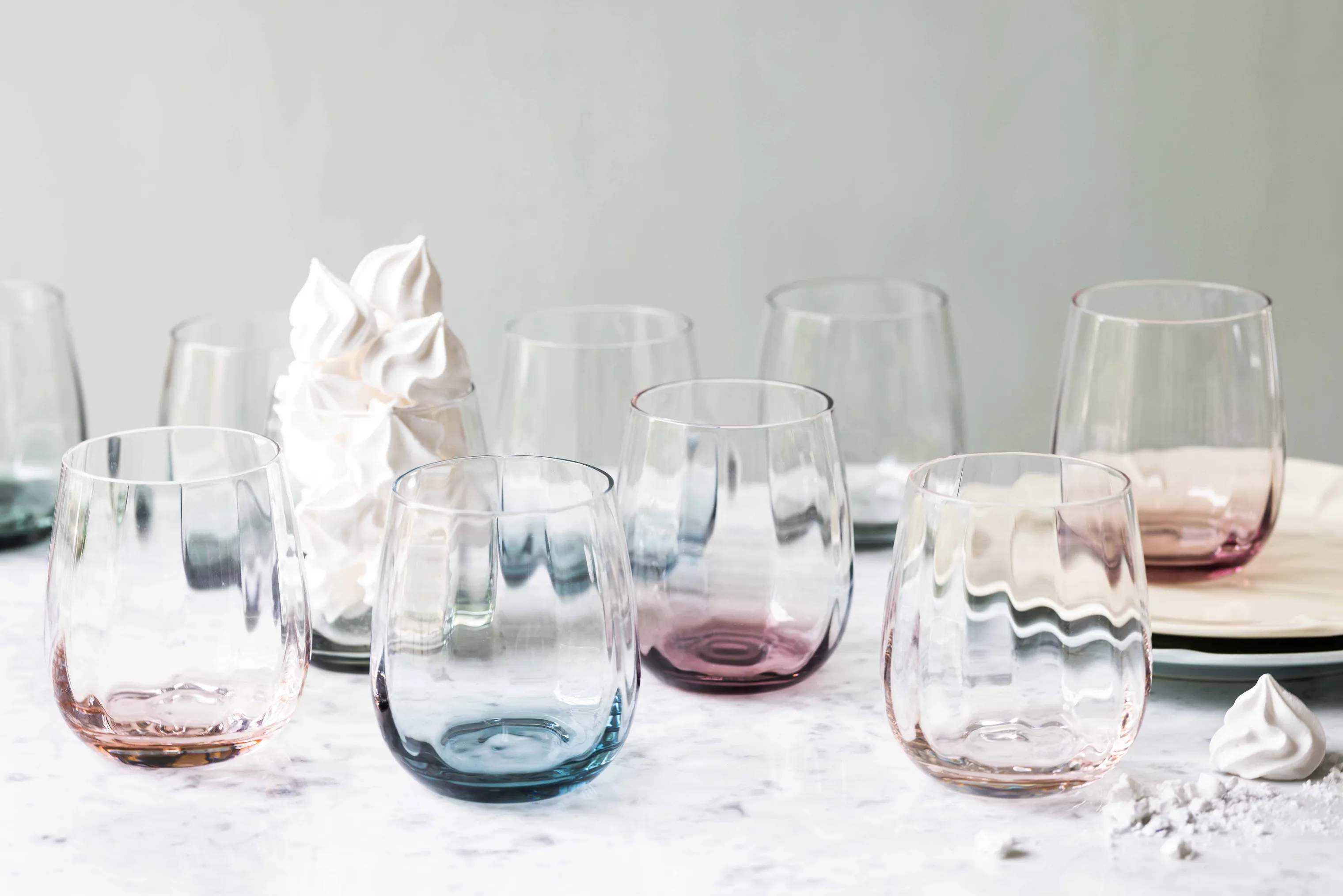 SØHOLM Vandglas Sonja Vandglas - 2 stk. i Peach, 3