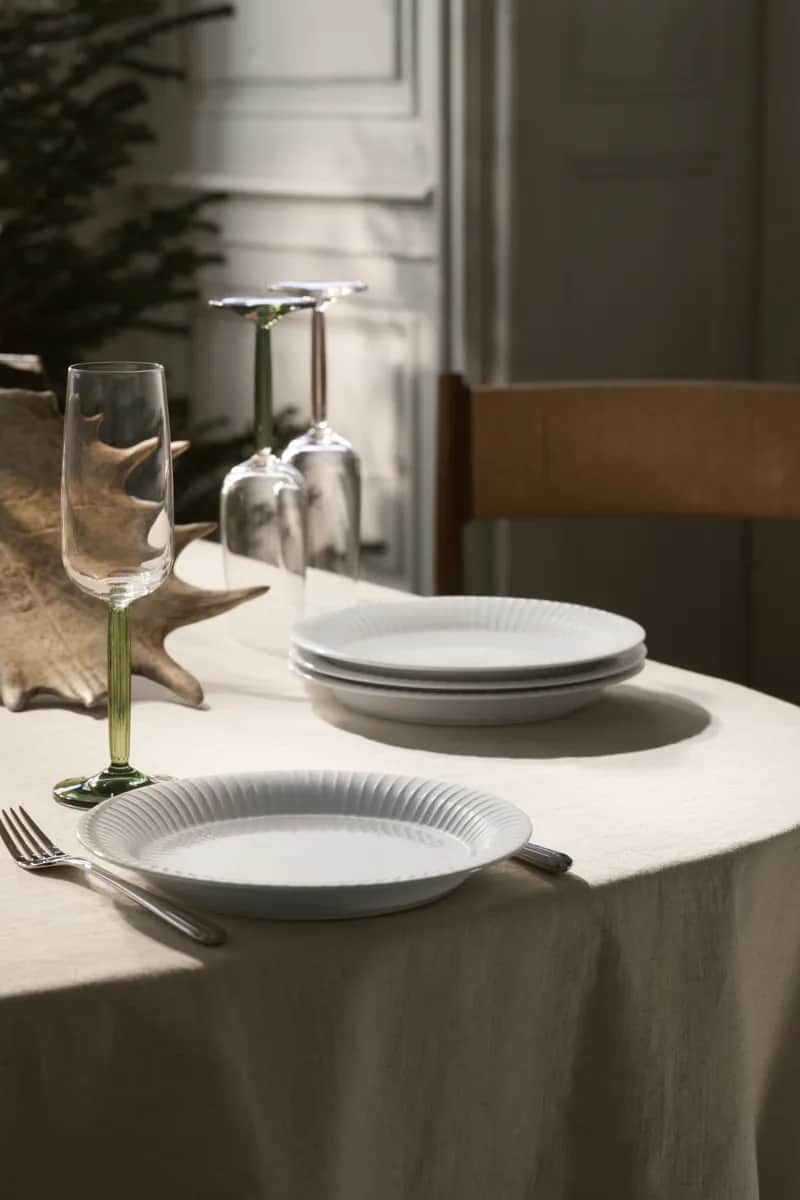 Kähler Frokosttallerkener Hammershøi Frokosttallerken - 4 stk i Hvid, 2