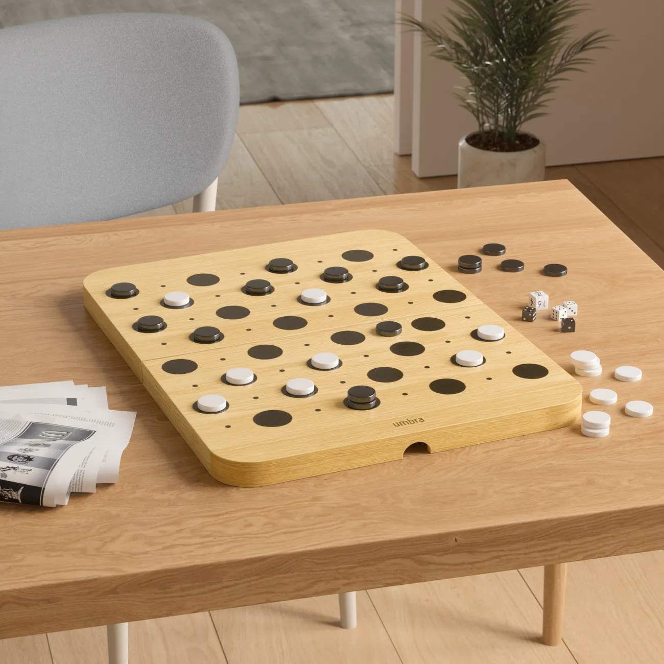 Umbra Spil Blitz Backgammon i Natur, 3
