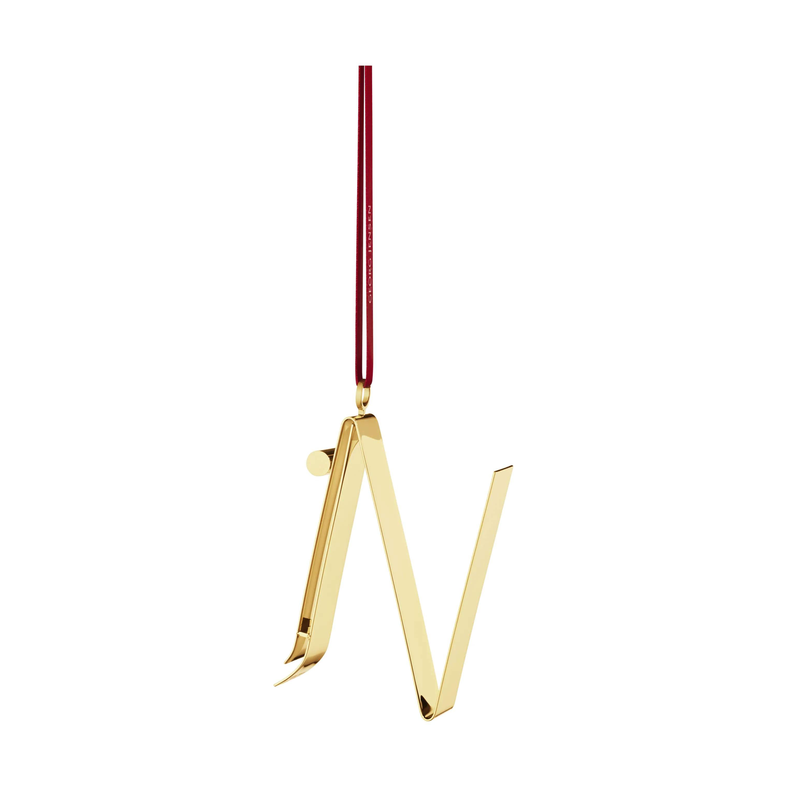 Georg Jensen Juleophæng Seasonal Christmas Collection Bogstavornament - N i N, 1