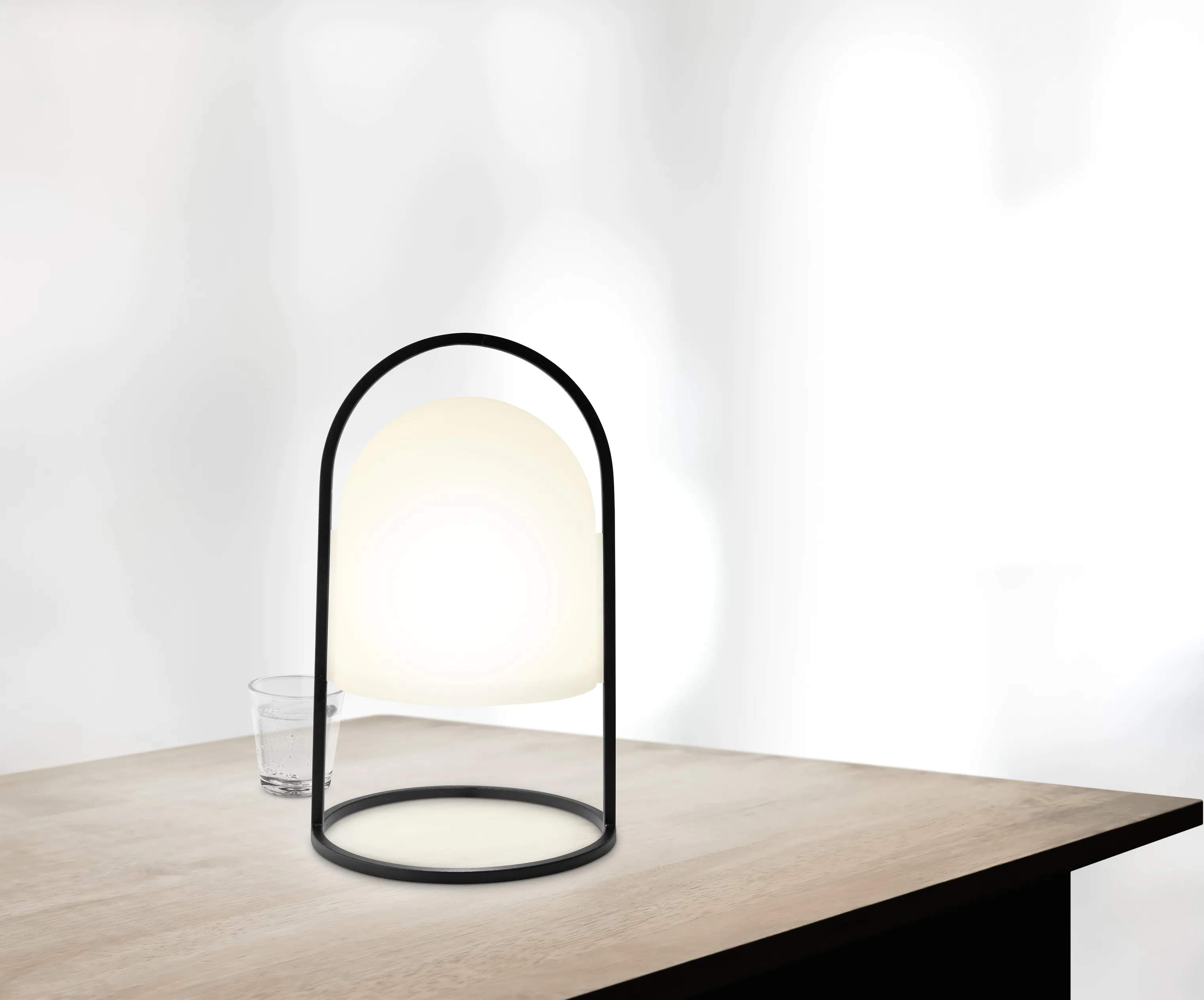 Eva Solo Lanterner Solcellelanterne i Hvid/sort, 30 cm, 2