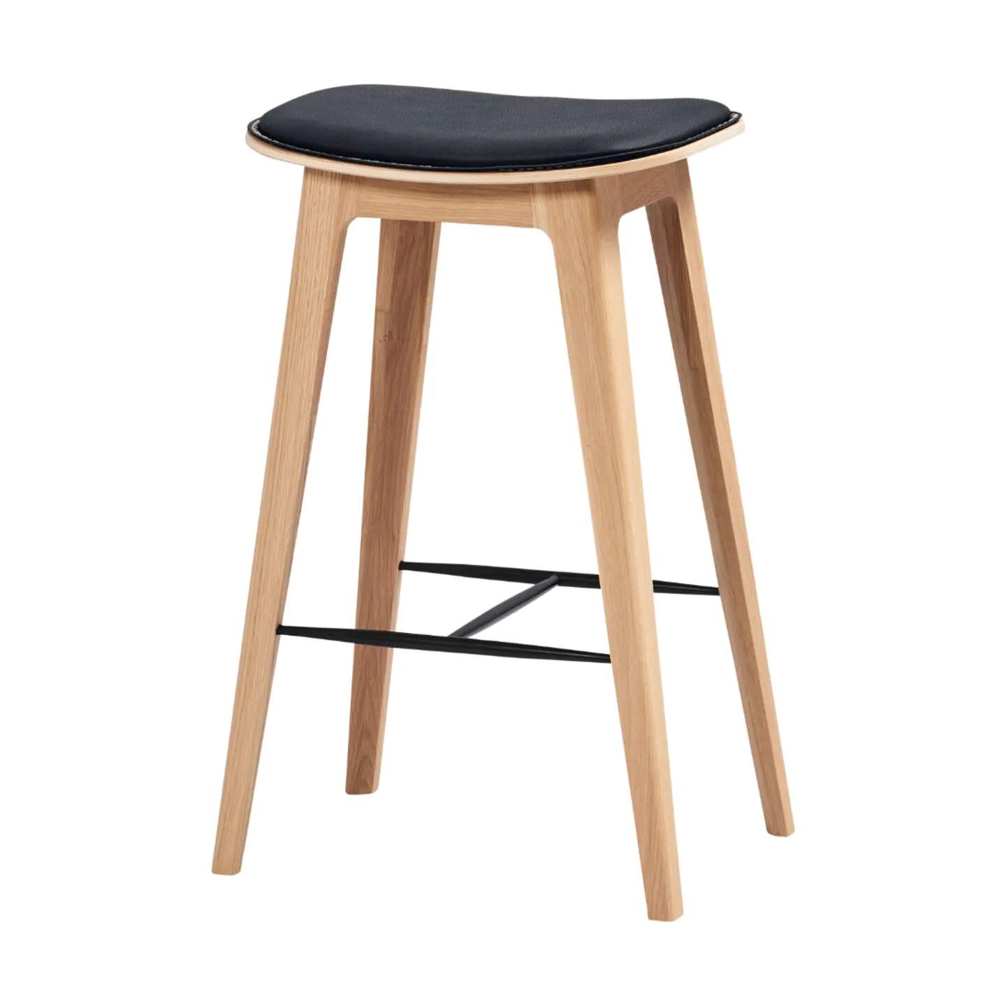 SACKit Barstole Nordic Barstol i Sort, 68,5 cm, 1