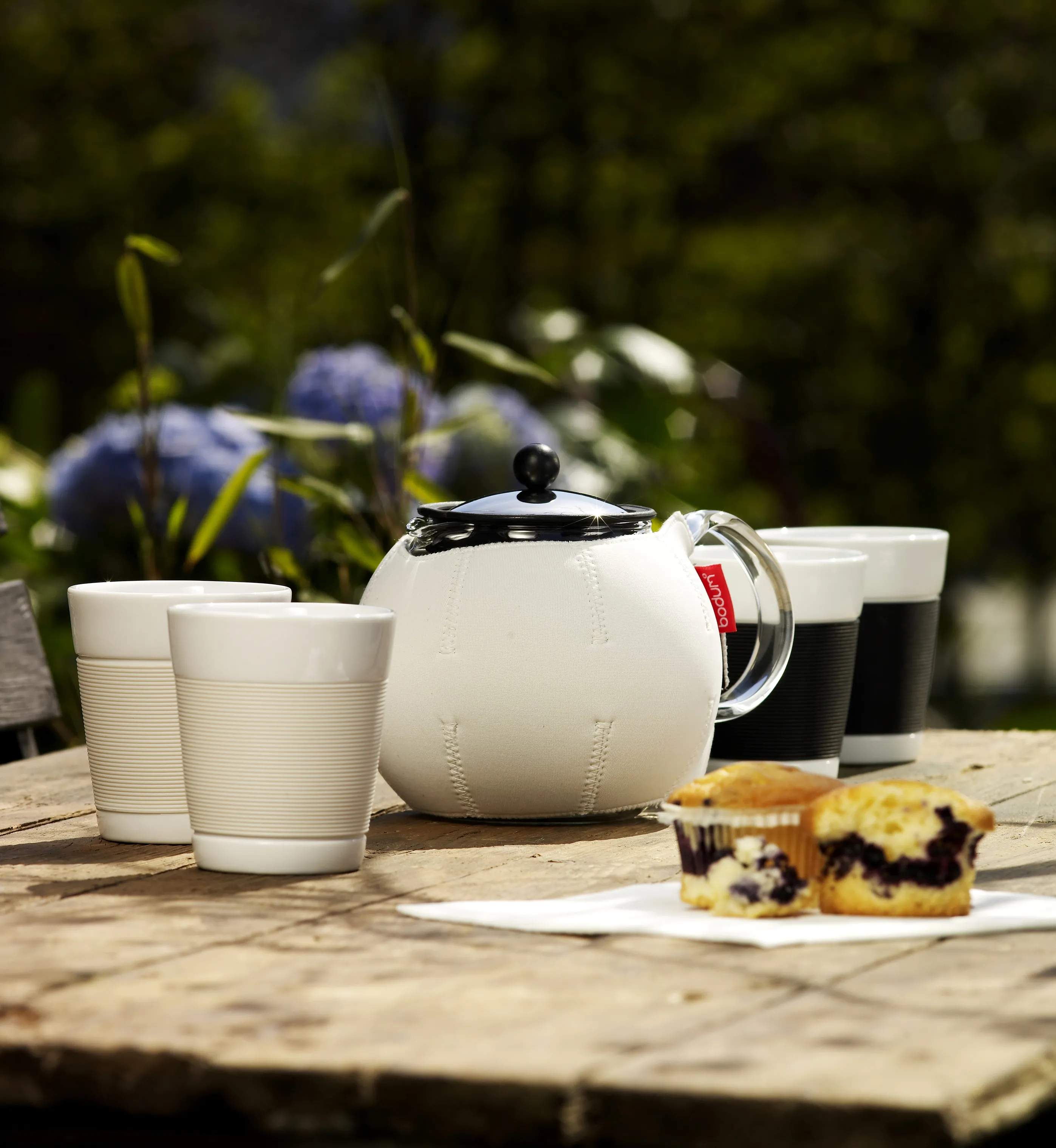 Bodum Tekander Assam Tekande i Stål, 1 L, 2