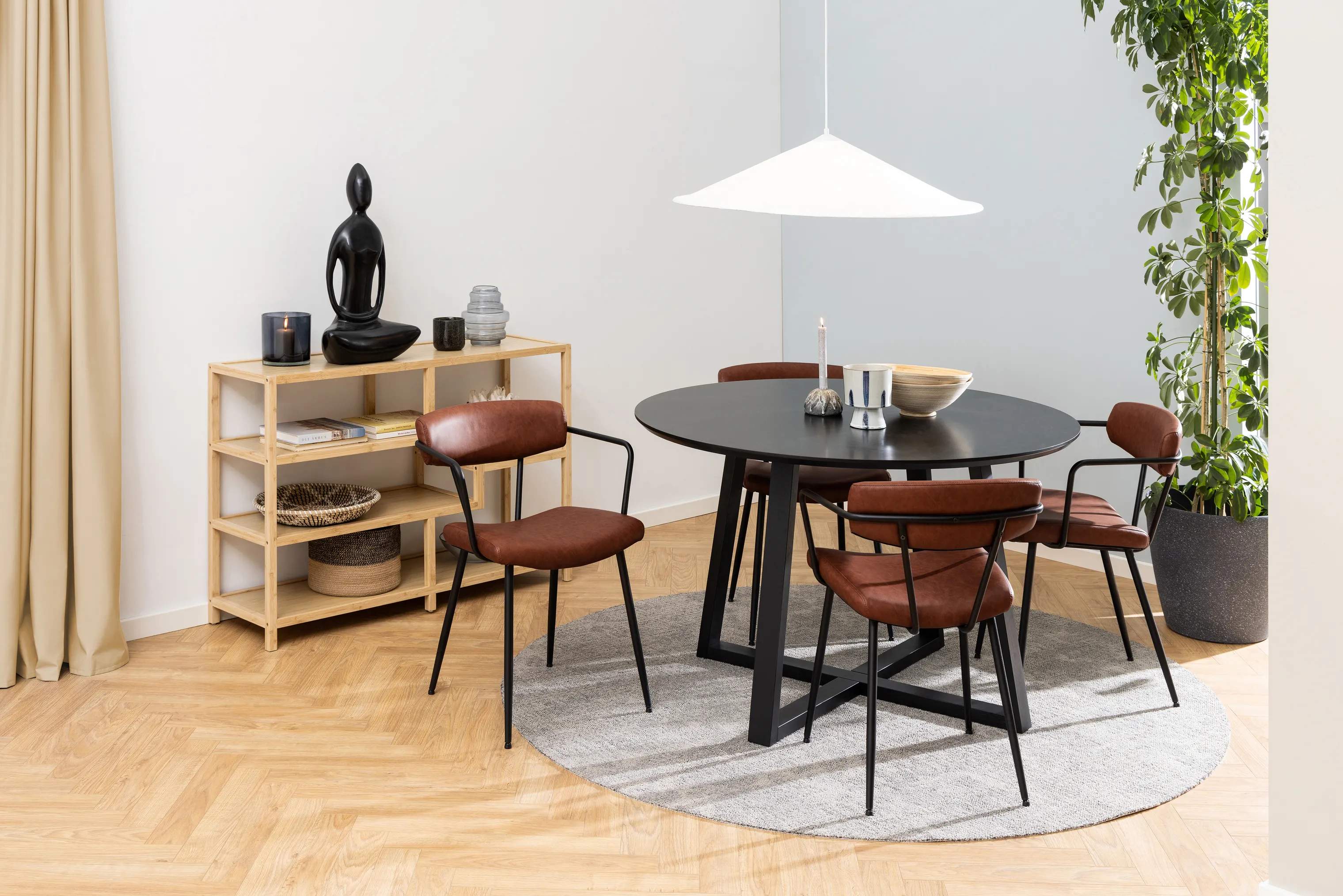 CASA Living Spiseborde Malika Spisebord i Sort, 2