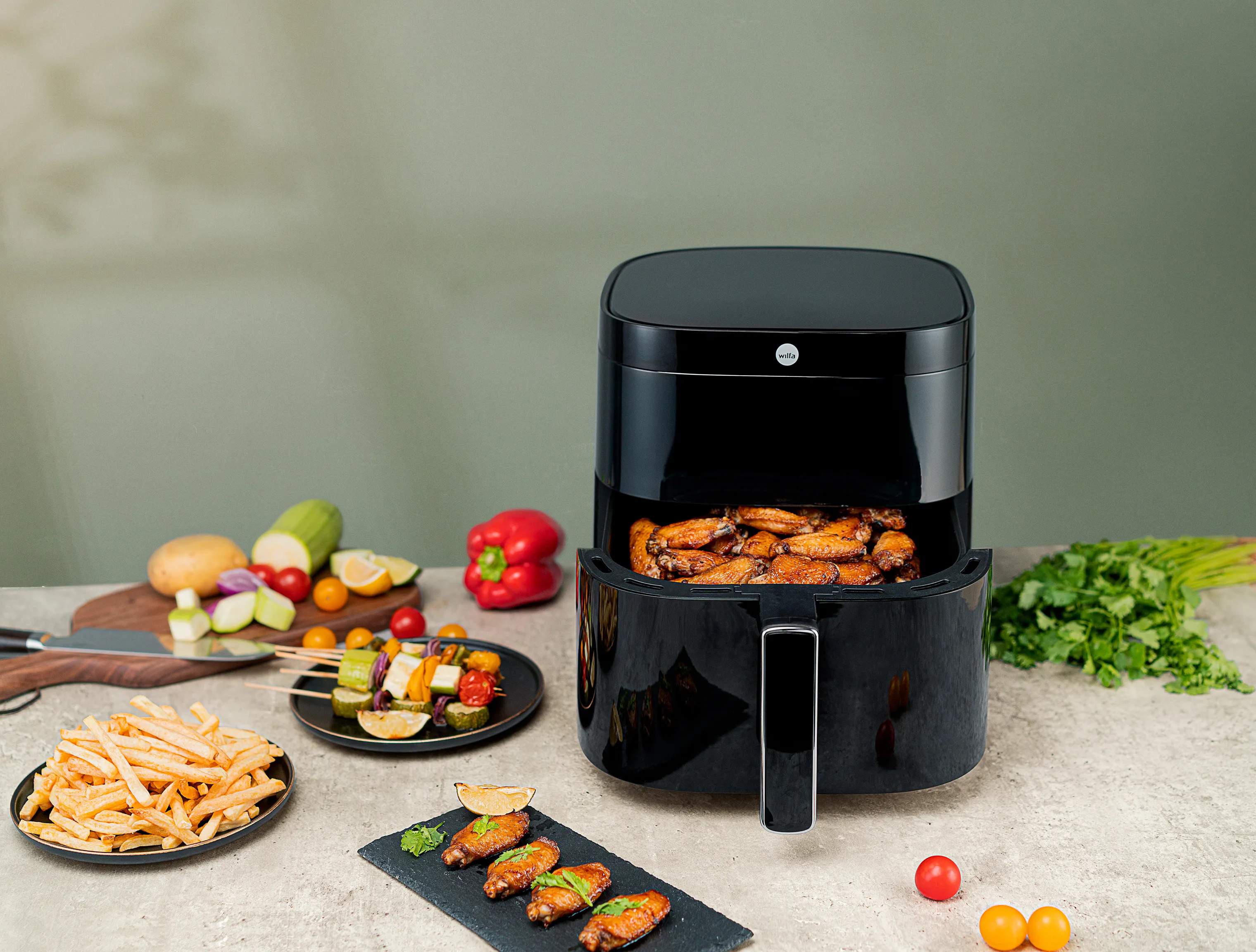 Wilfa Airfryers Dualfry Airfryer AFD-60B i Sort, 2