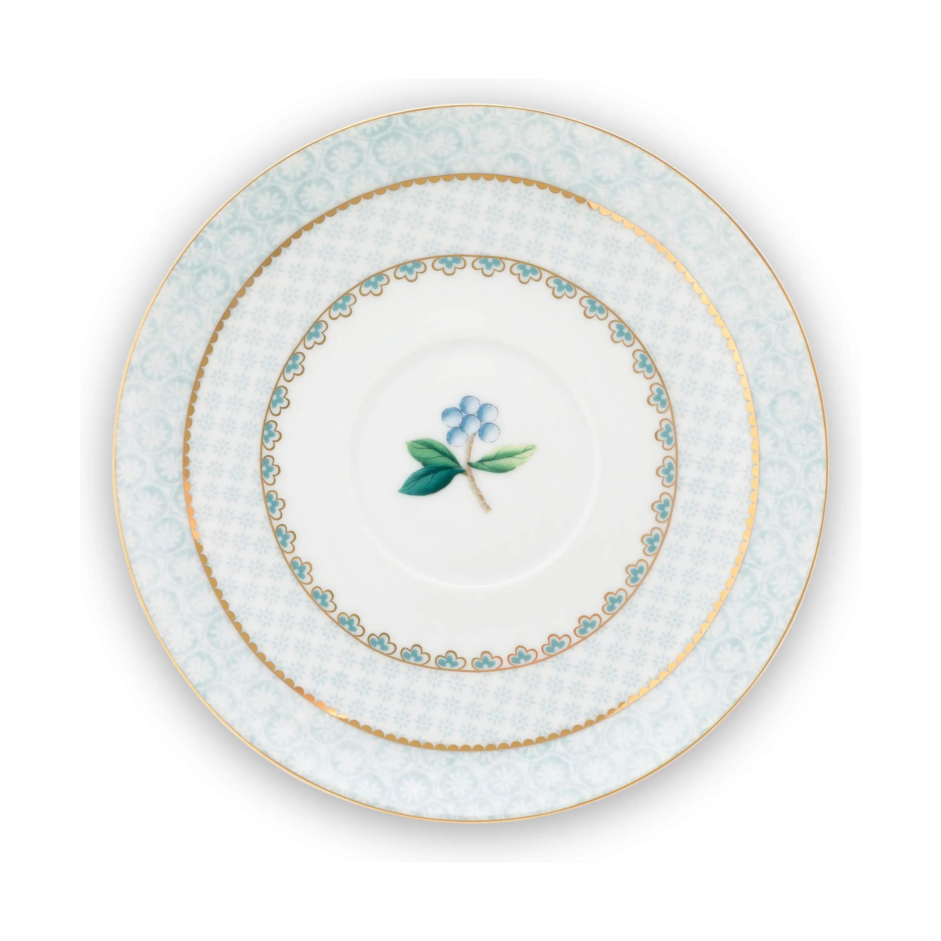 PIP Studio Krus og kopper med hank Blushing Birds Kop m. underkop i White, 4