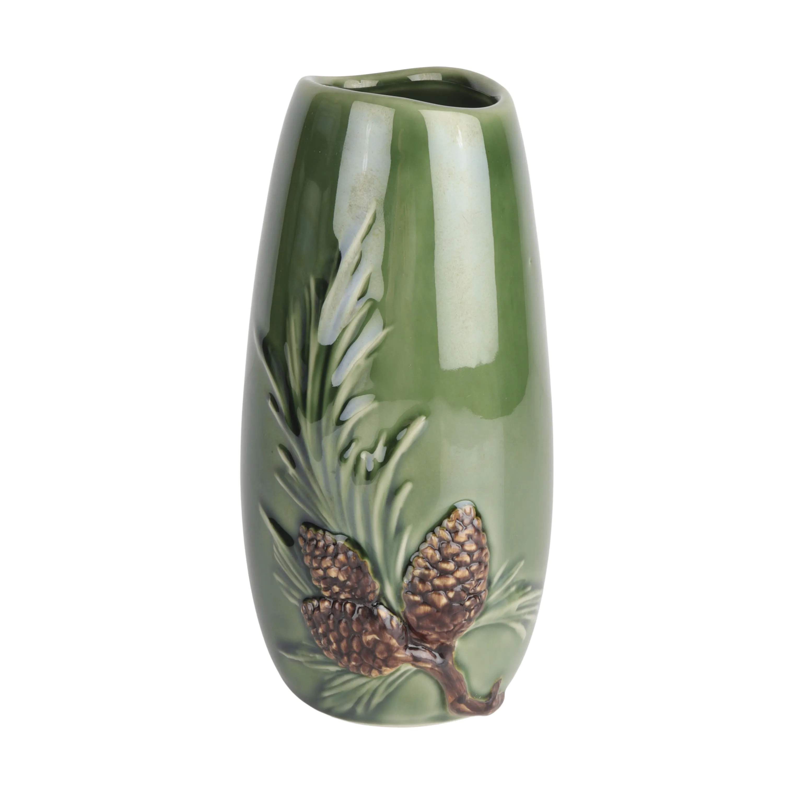 Casa Christmas Vaser Vase i Mørkegrøn, 1