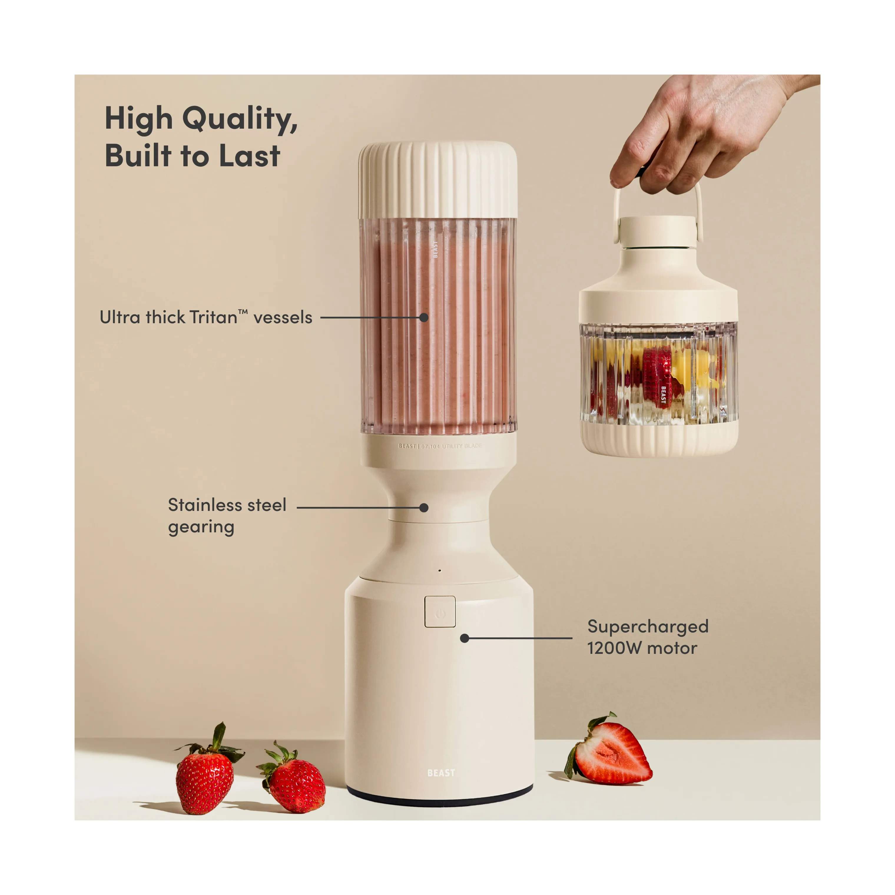 Beast Smoothieblendere Mega Plus Blender i Sand, 3